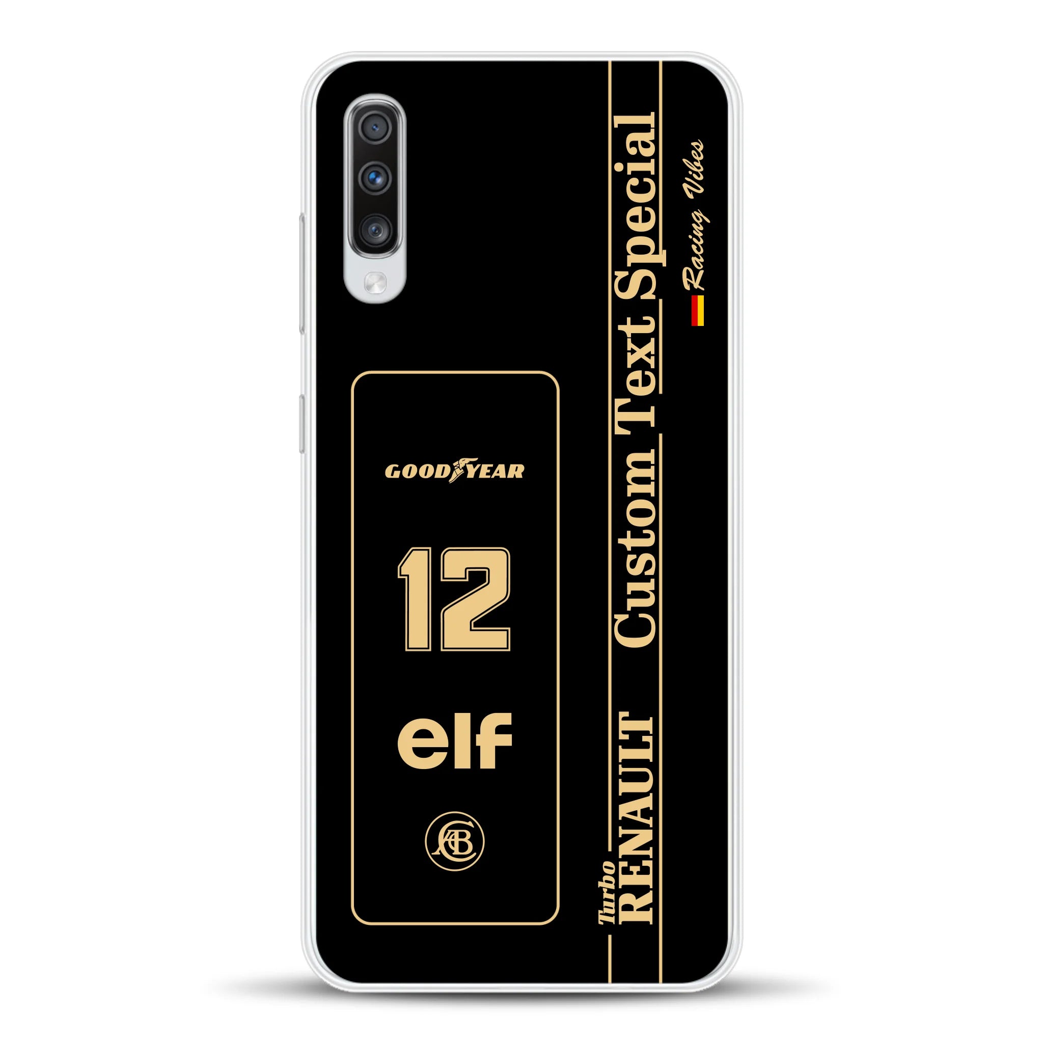 Lotus 97T/98T Senna F1 Livery - Custodia per cellulare personalizzata per Samsung