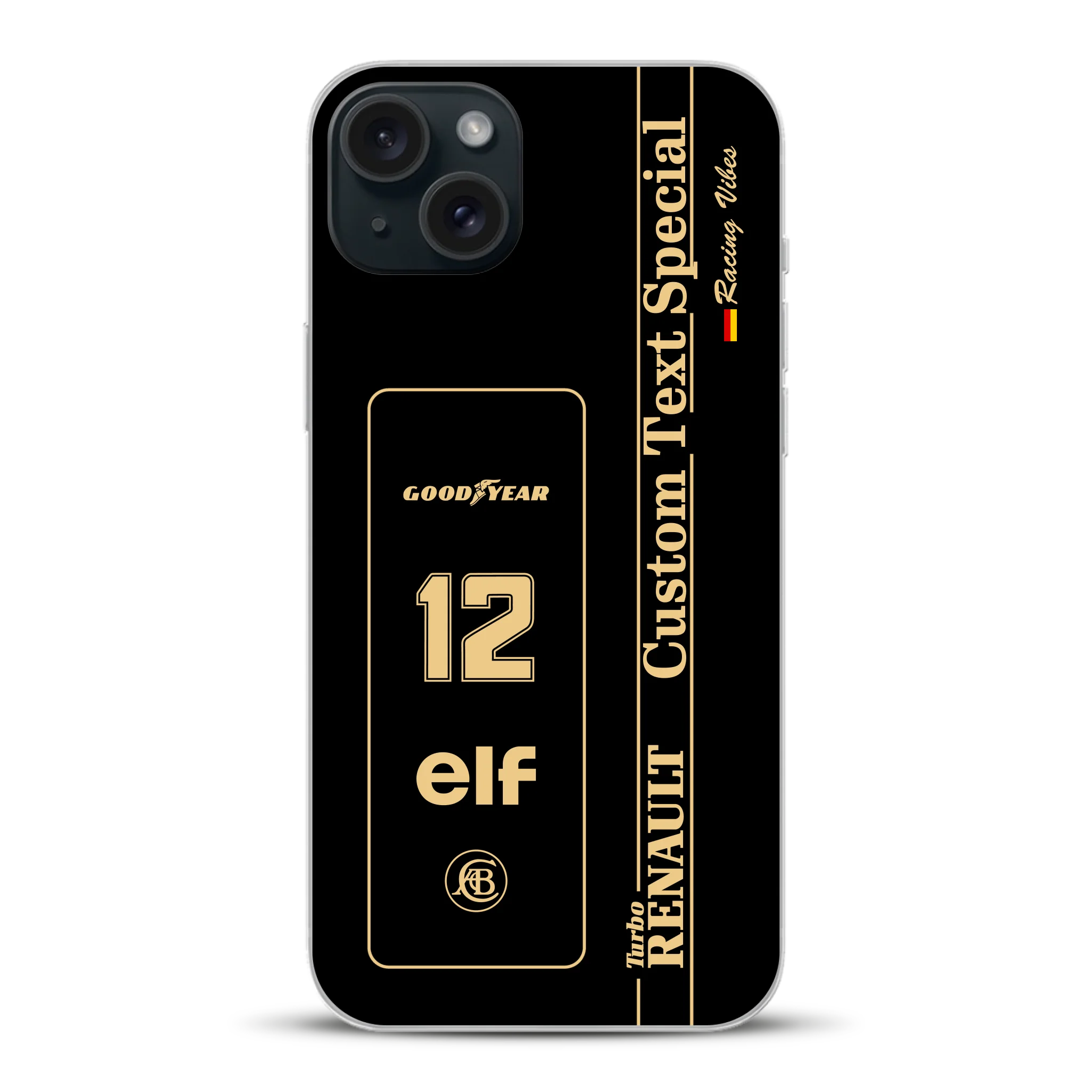 Lotus 97T/98T Senna F1 Livery - Custodia per cellulare personalizzata per iPhone
