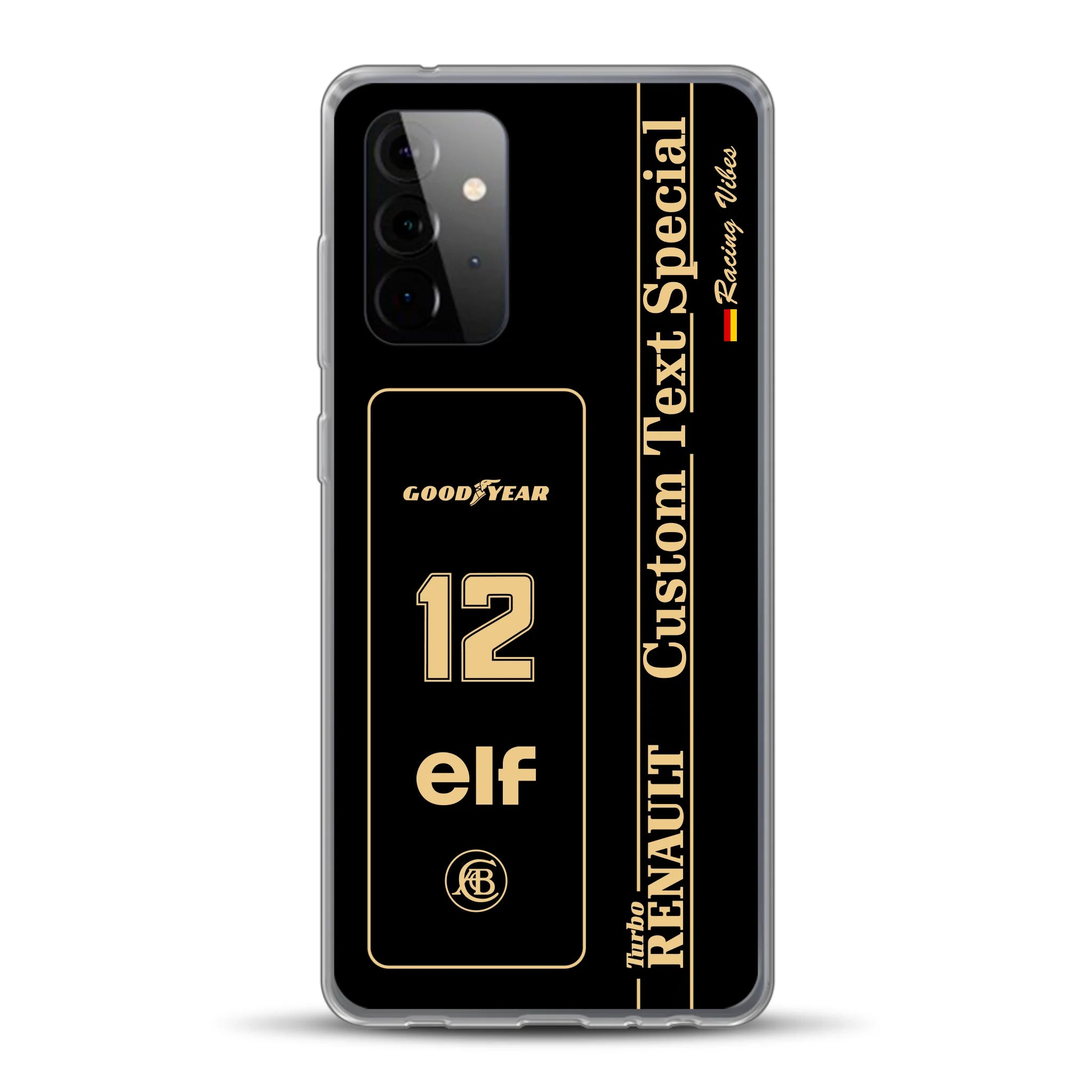 Lotus 97T/98T Senna F1 Livery - Custodia per cellulare personalizzata per Samsung