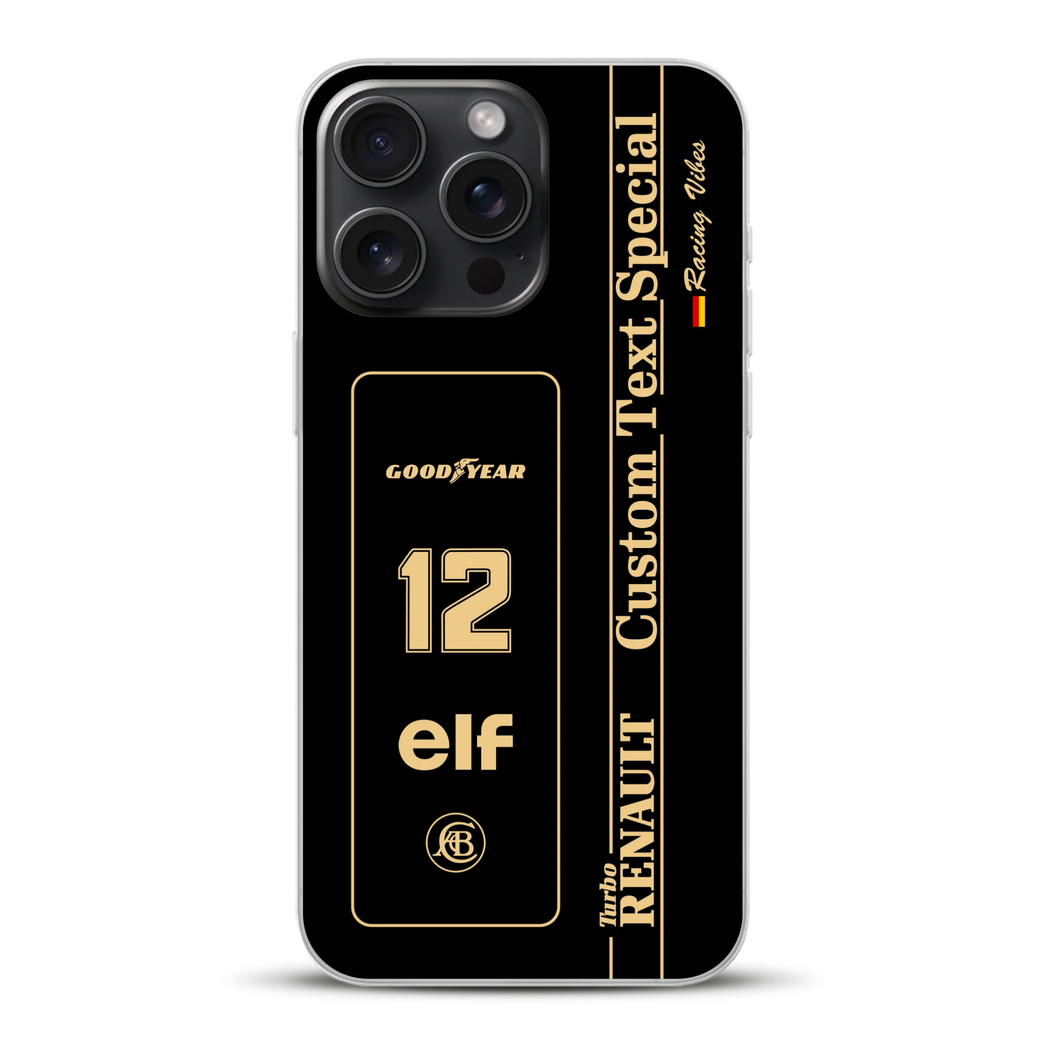 Lotus 97T/98T Senna F1 Livery - Custodia per cellulare personalizzata per iPhone