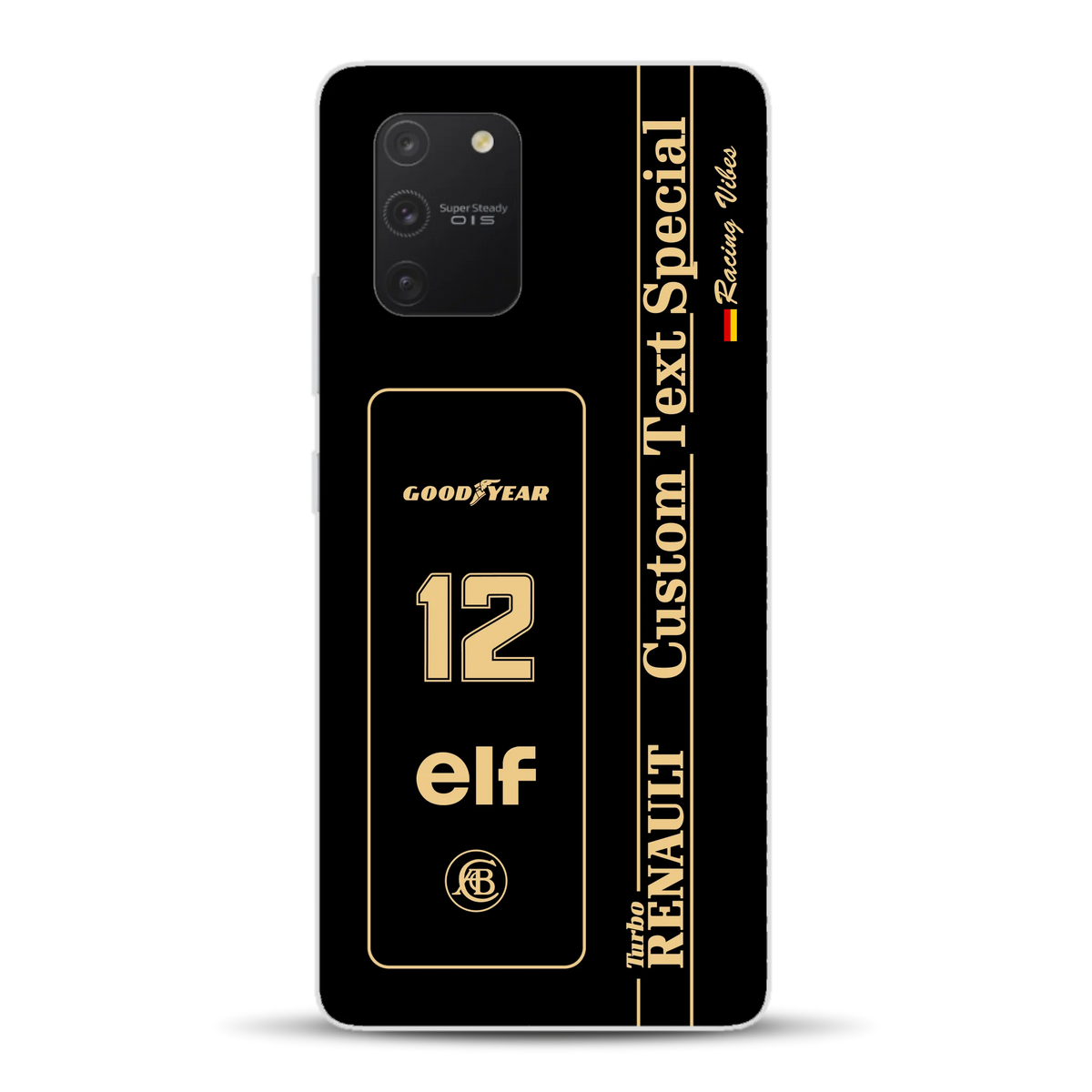 Lotus 97T/98T Senna F1 Livery - Custodia per cellulare personalizzata per Samsung