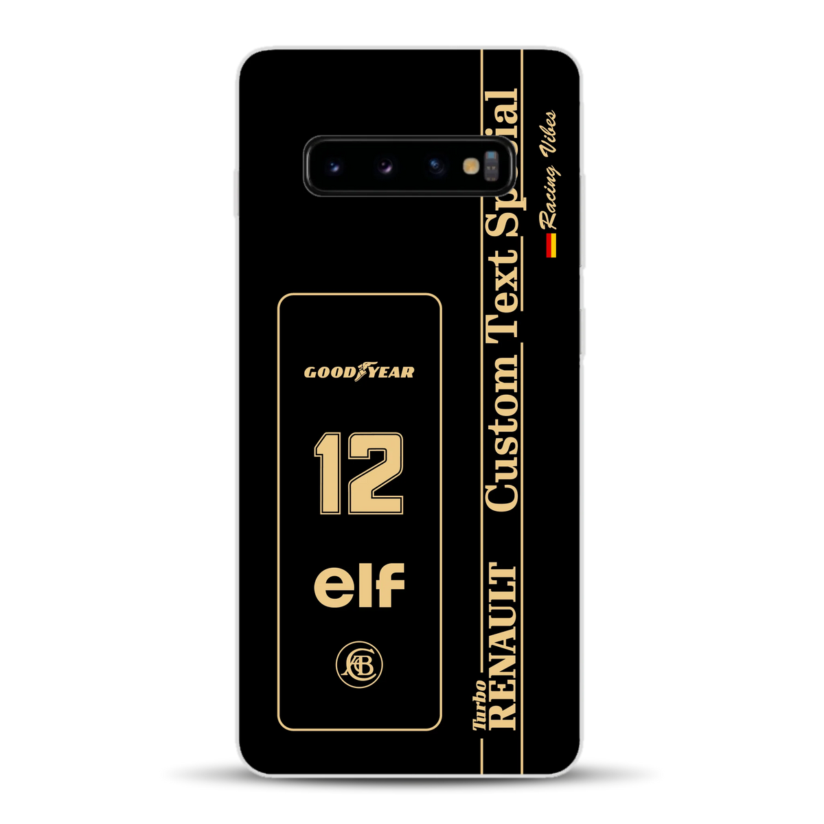 Lotus 97T/98T Senna F1 Livery - Custodia per cellulare personalizzata per Samsung