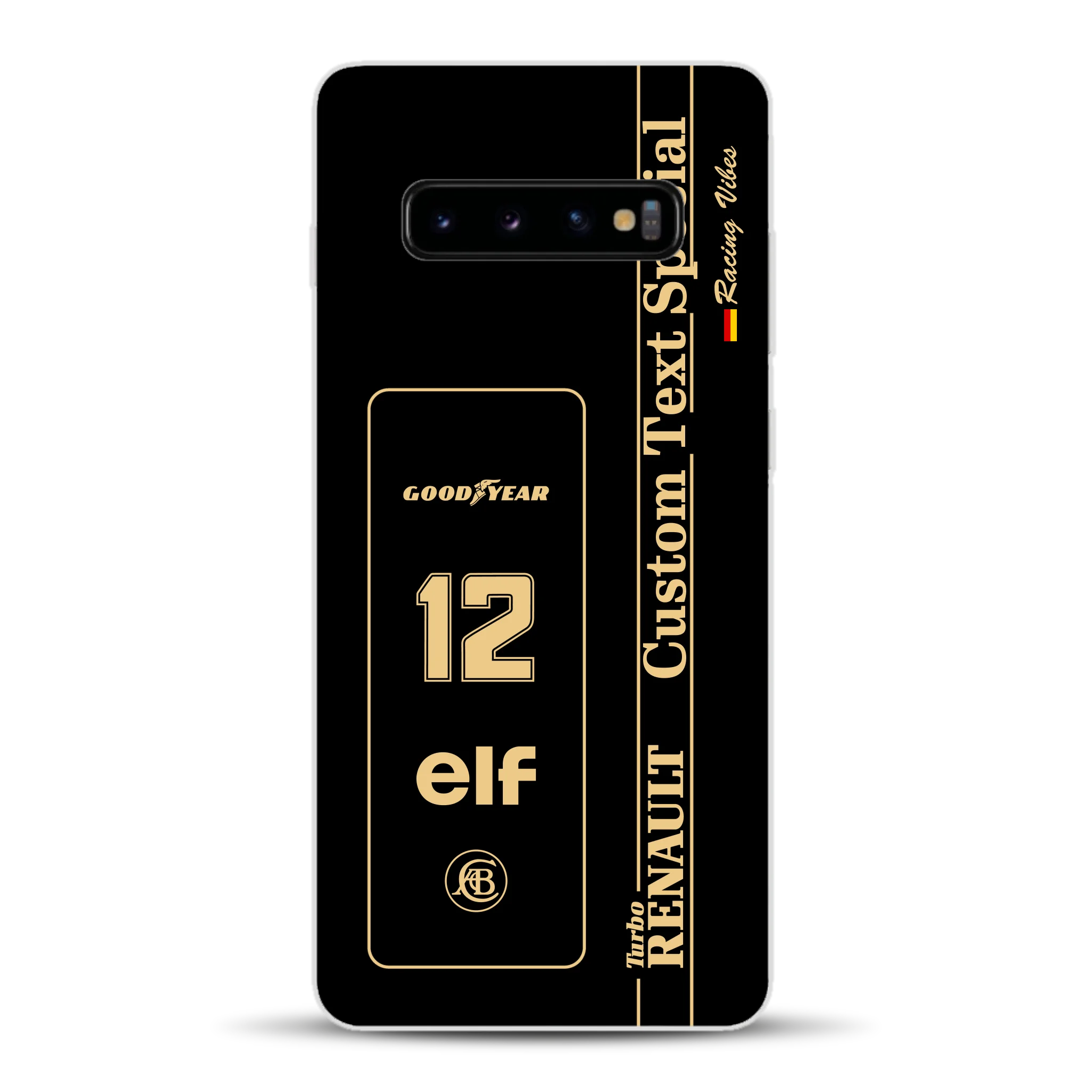 Lotus 97T/98T Senna F1 Livery - Custodia per cellulare personalizzata per Samsung