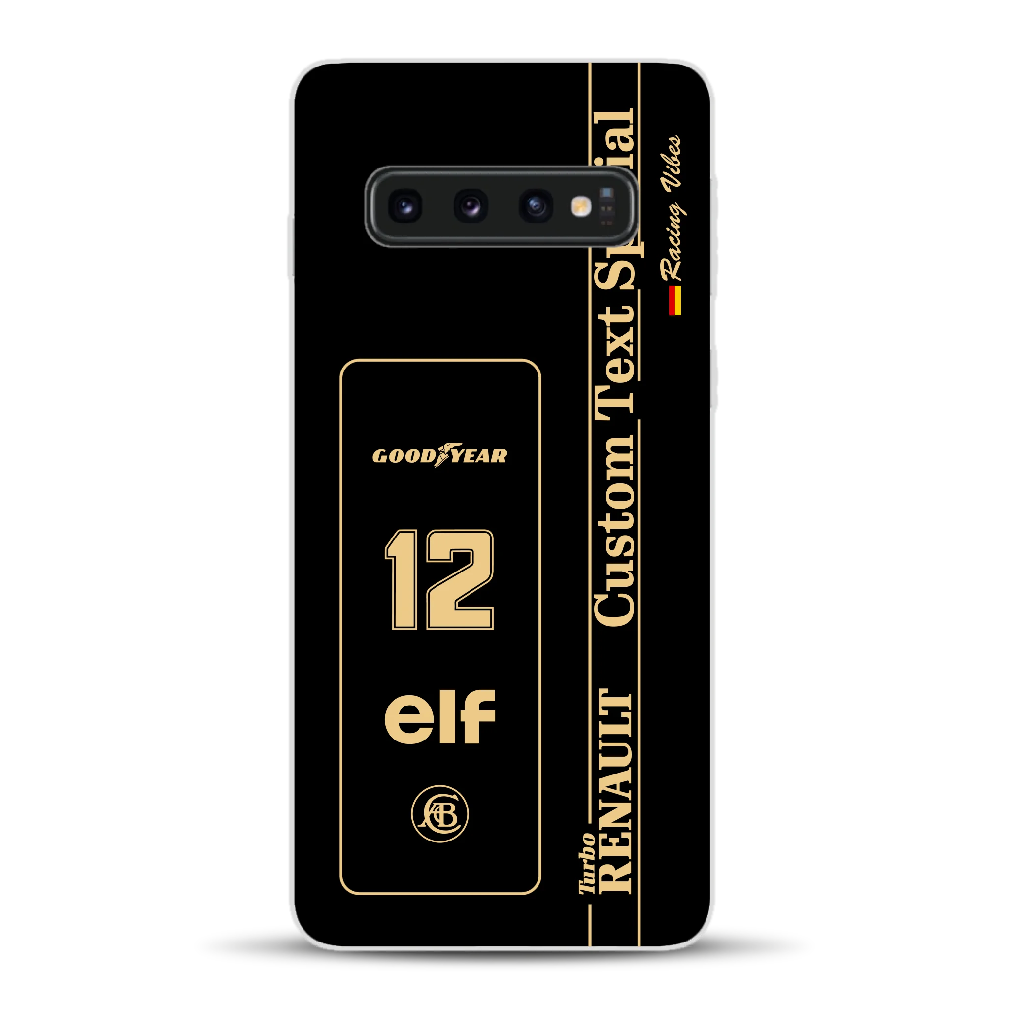 Lotus 97T/98T Senna F1 Livery - Custodia per cellulare personalizzata per Samsung