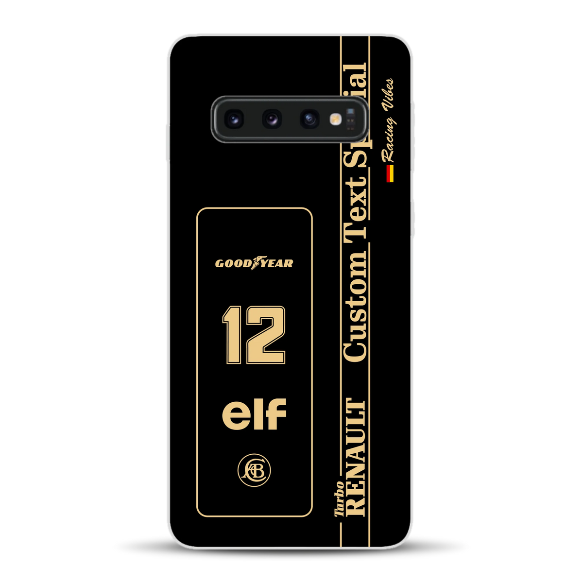 Lotus 97T/98T Senna F1 Livery - Custodia per cellulare personalizzata per Samsung