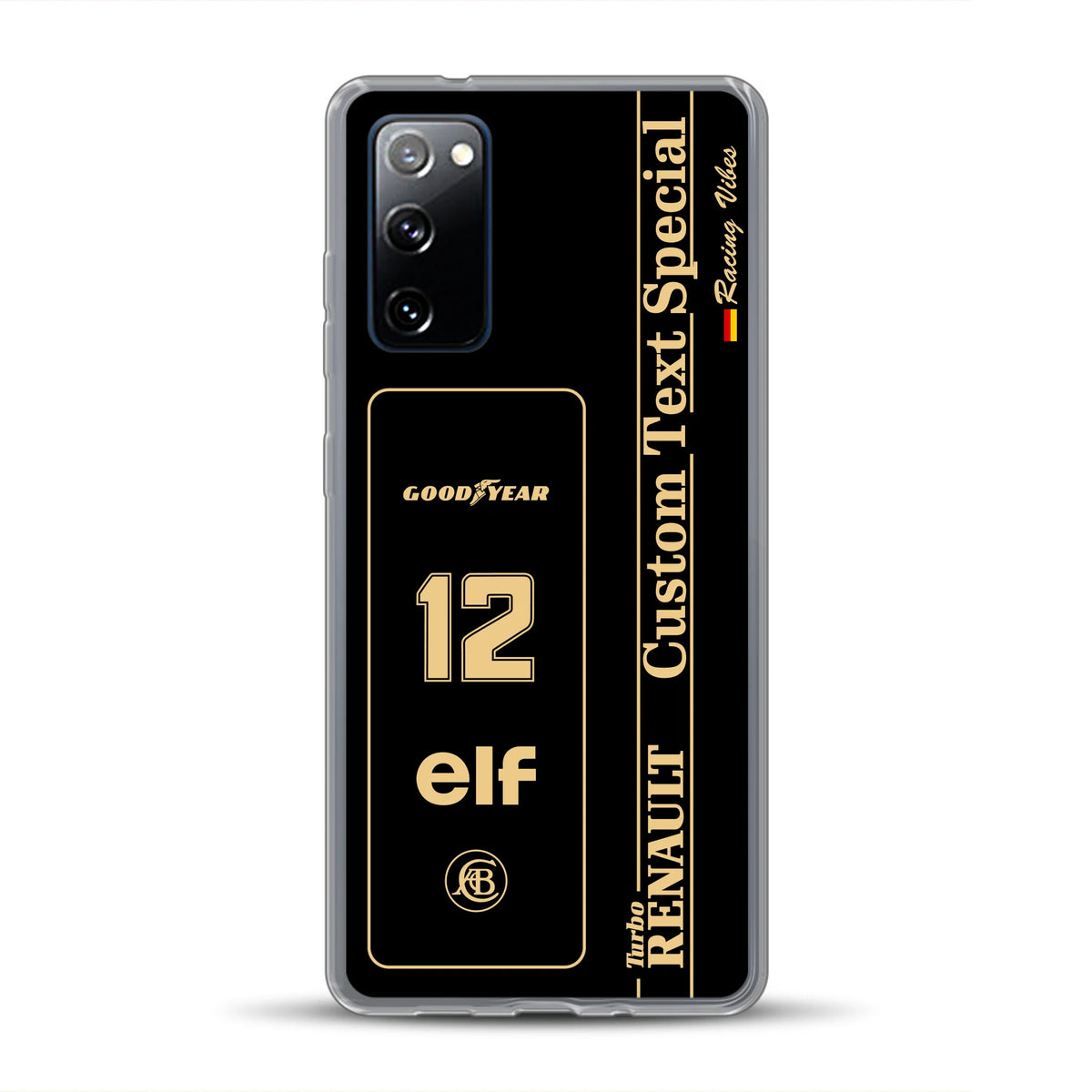Lotus 97T/98T Senna F1 Livery - Custodia per cellulare personalizzata per Samsung