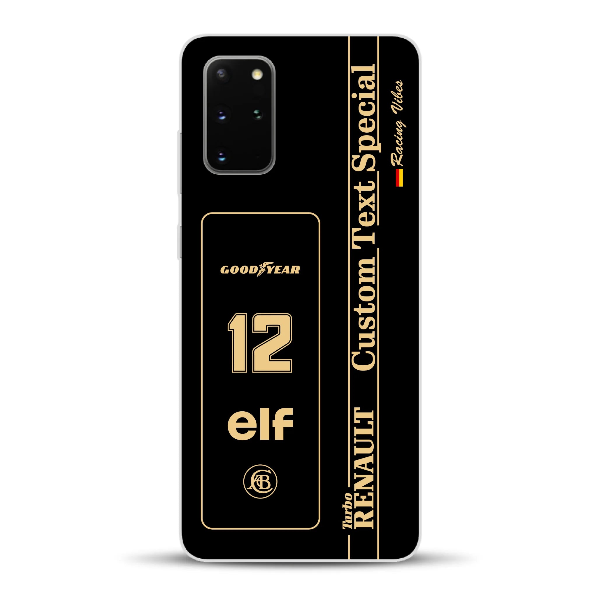 Lotus 97T/98T Senna F1 Livery - Custodia per cellulare personalizzata per Samsung