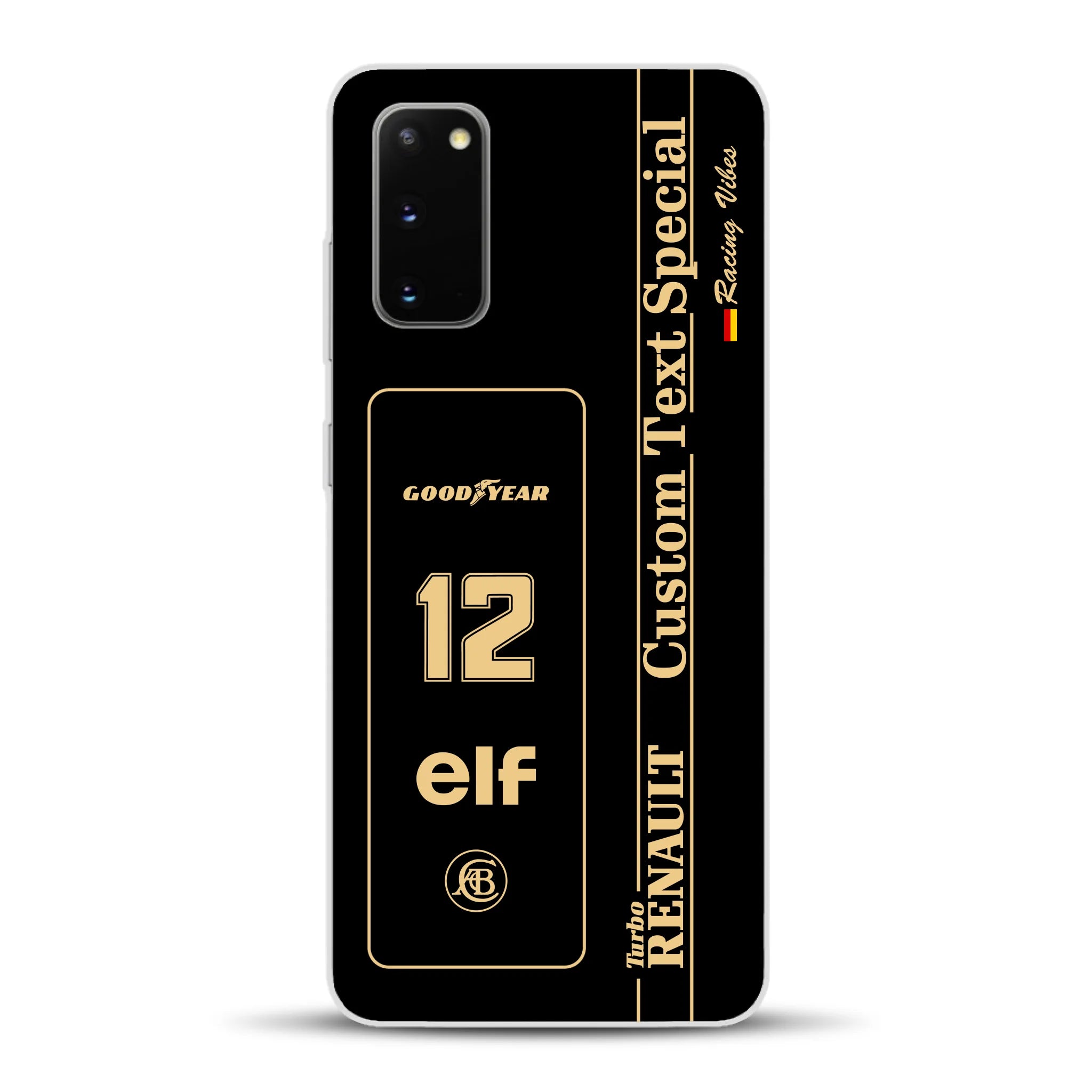 Lotus 97T/98T Senna F1 Livery - Custodia per cellulare personalizzata per Samsung