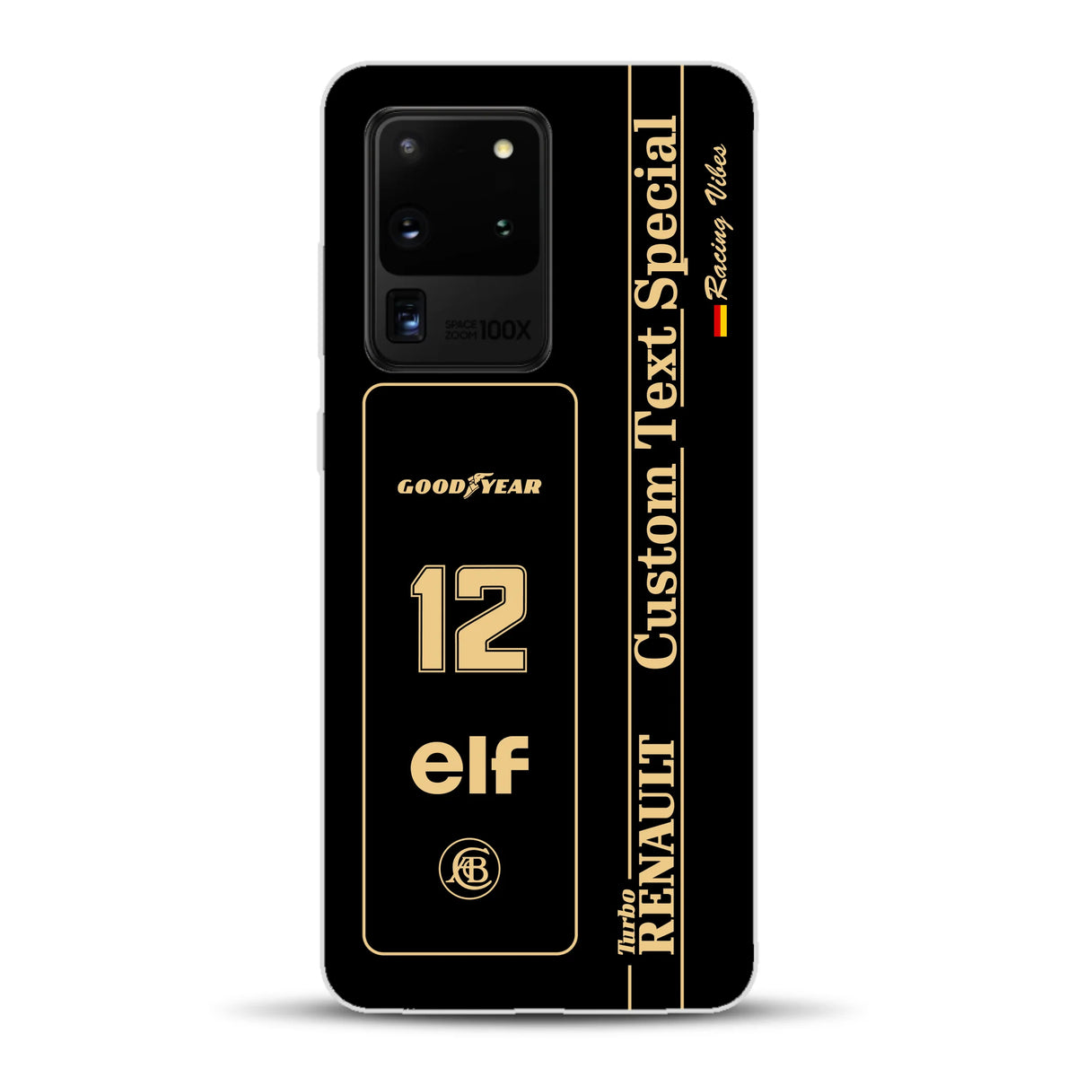 Lotus 97T/98T Senna F1 Livery - Custodia per cellulare personalizzata per Samsung