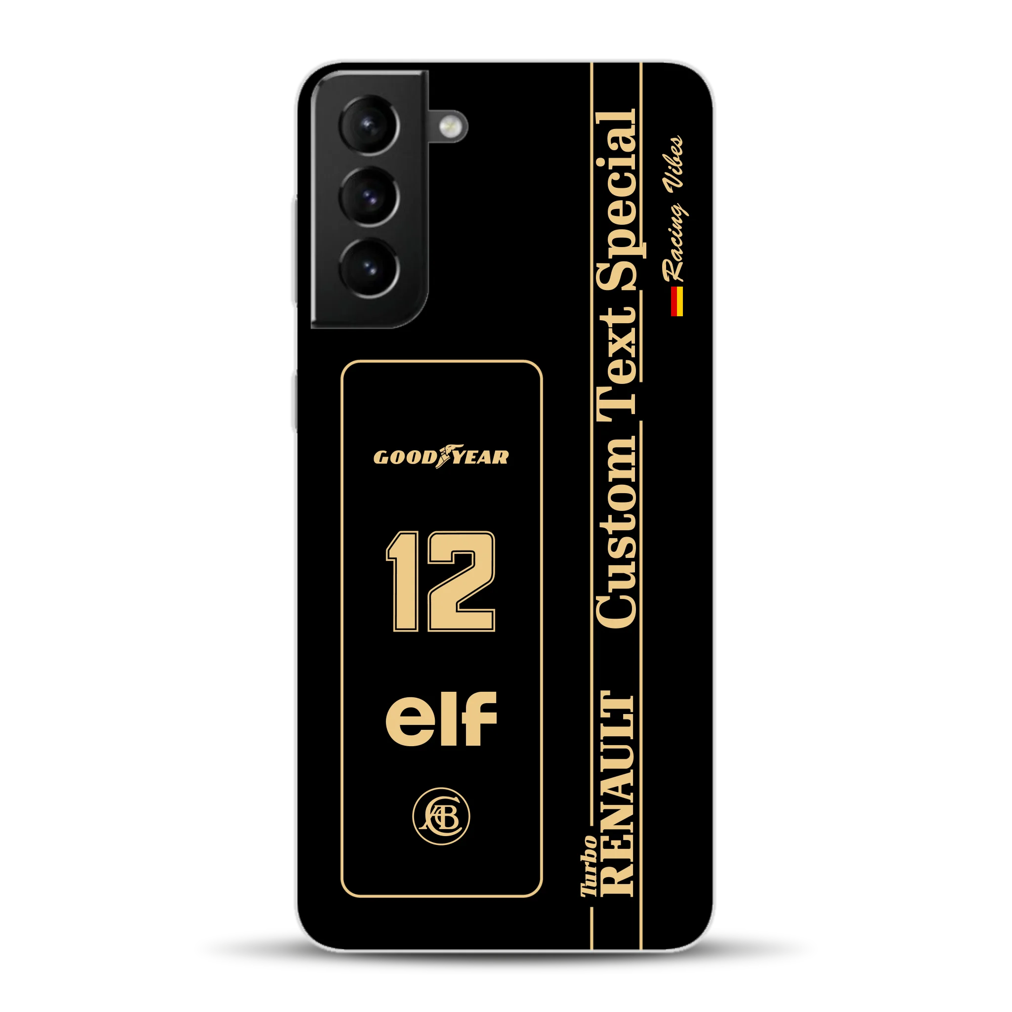 Lotus 97T/98T Senna F1 Livery - Custodia per cellulare personalizzata per Samsung