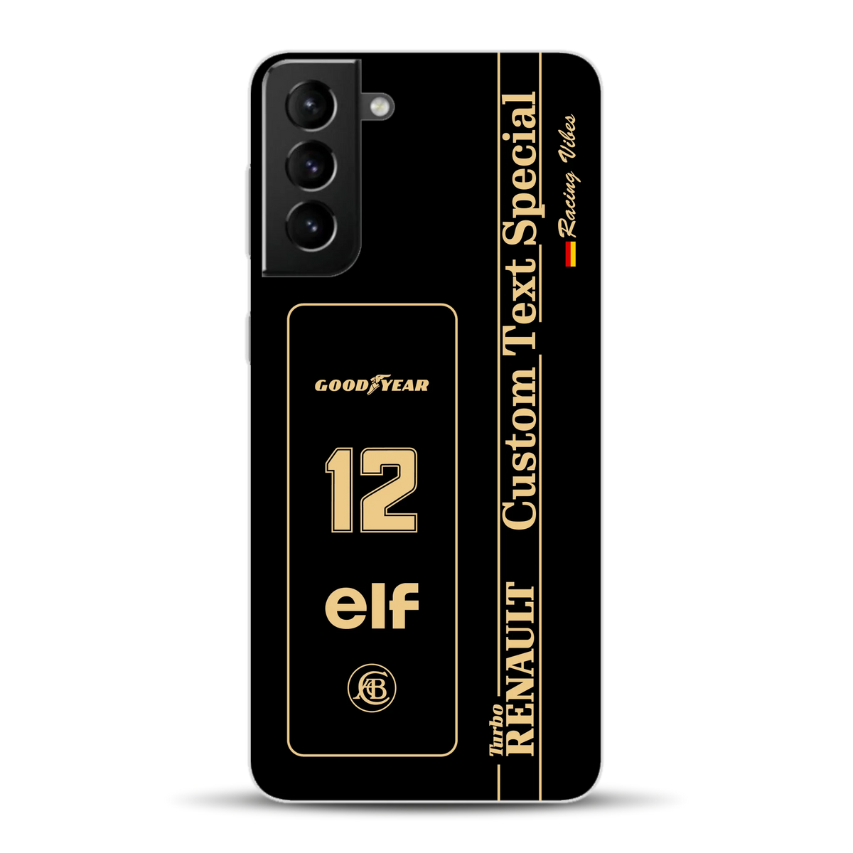 Lotus 97T/98T Senna F1 Livery - Custodia per cellulare personalizzata per Samsung