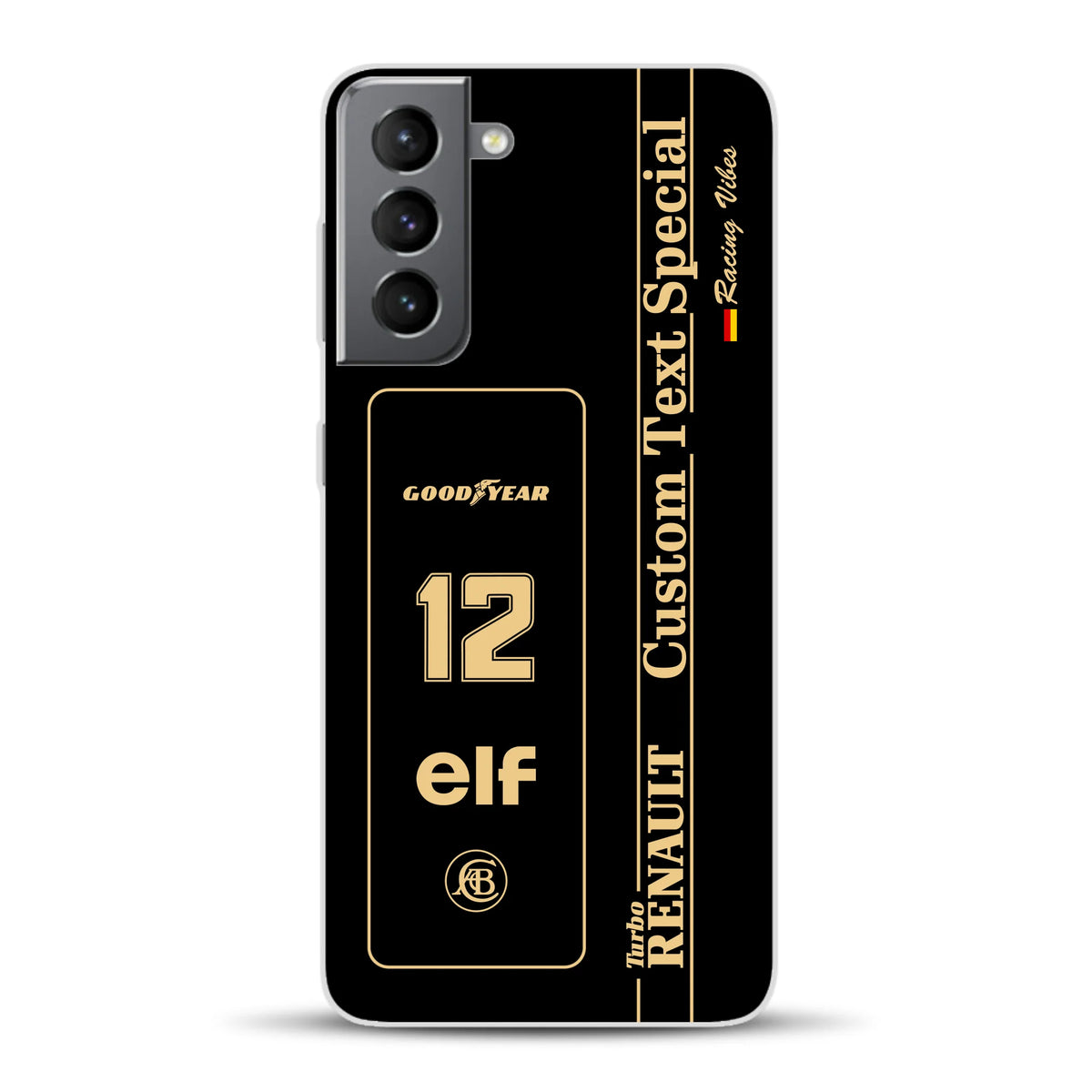 Lotus 97T/98T Senna F1 Livery - Custodia per cellulare personalizzata per Samsung