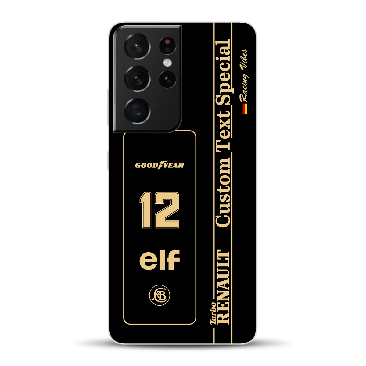 Lotus 97T/98T Senna F1 Livery - Custodia per cellulare personalizzata per Samsung