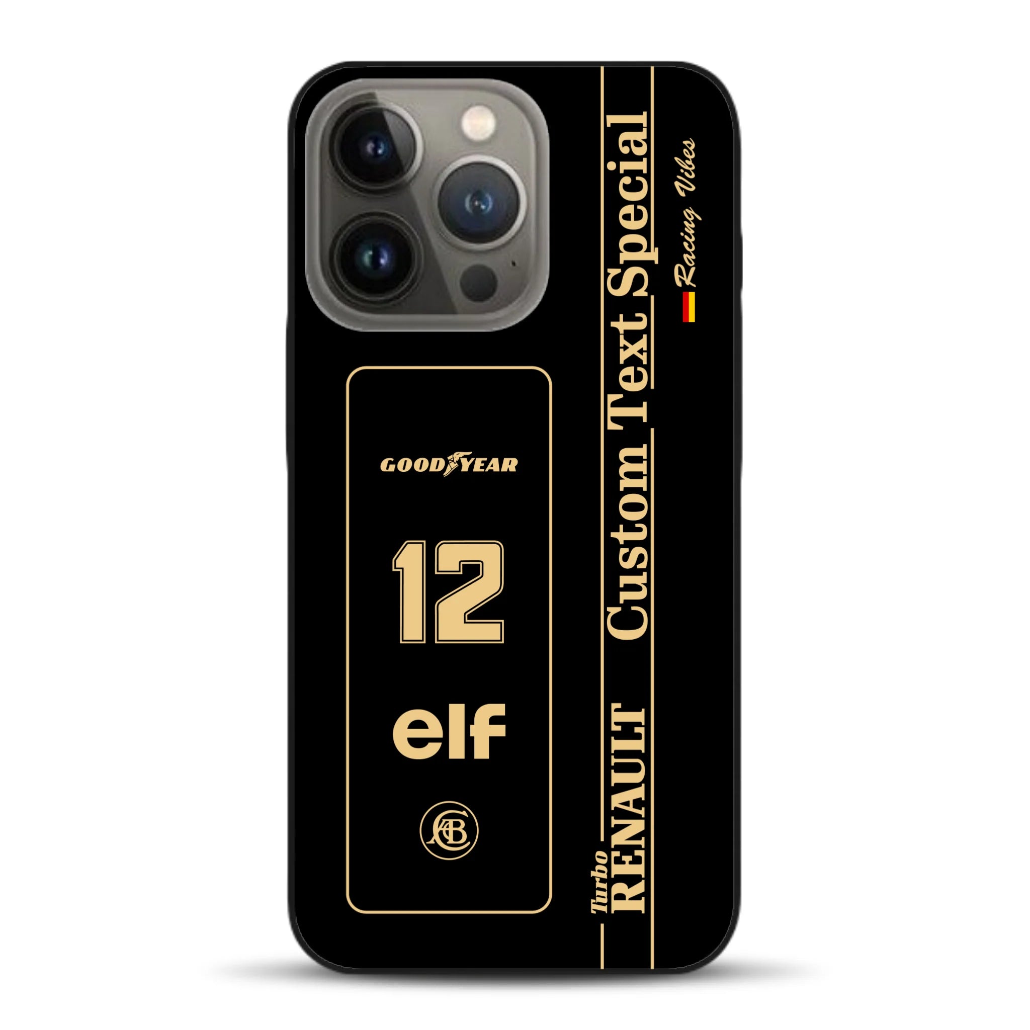 Lotus 97T/98T Senna F1 Livery - Custodia per cellulare personalizzata per iPhone