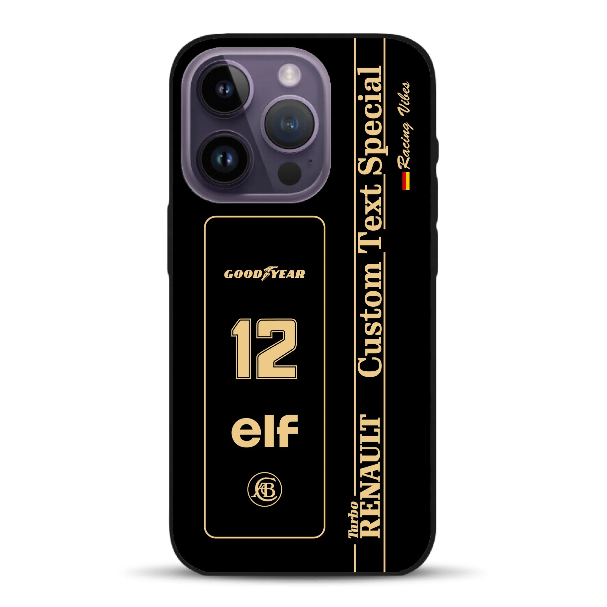 Lotus 97T/98T Senna F1 Livery - Custodia per cellulare personalizzata per iPhone