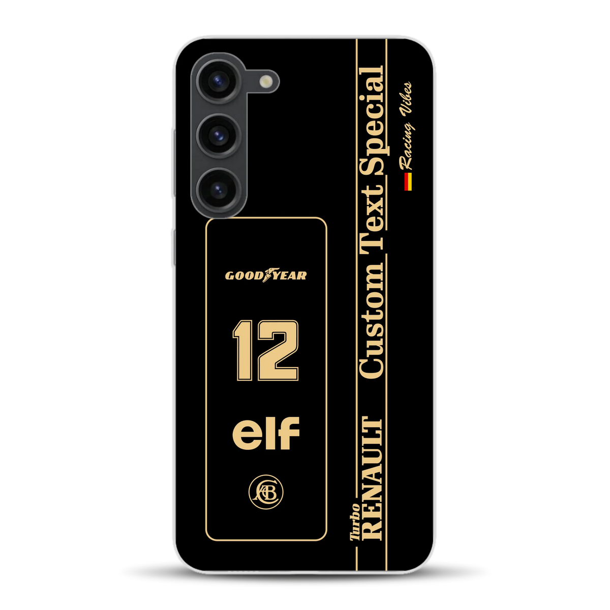 Lotus 97T/98T Senna F1 Livery - Custodia per cellulare personalizzata per Samsung