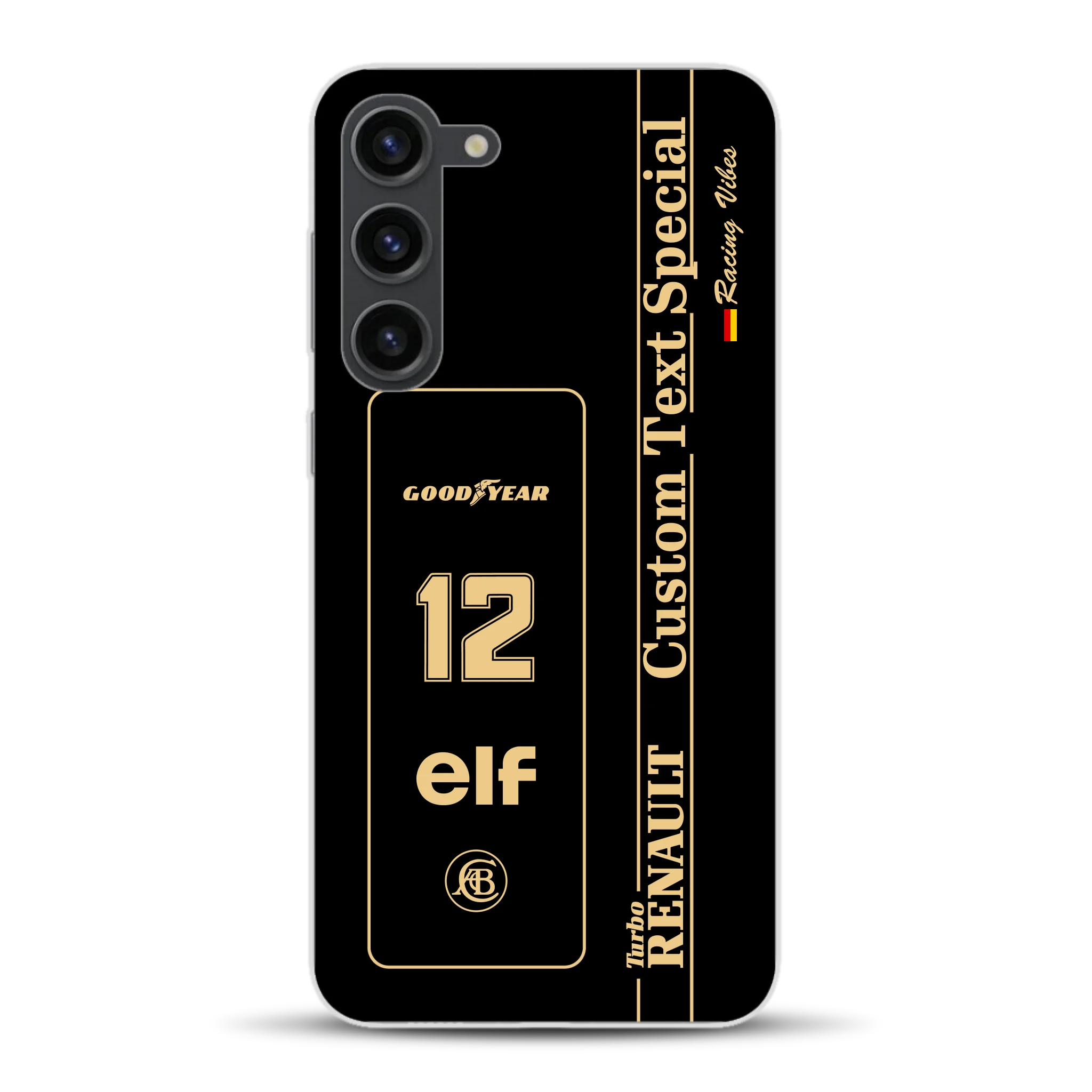 Lotus 97T/98T Senna F1 Livery - Custodia per cellulare personalizzata per Samsung