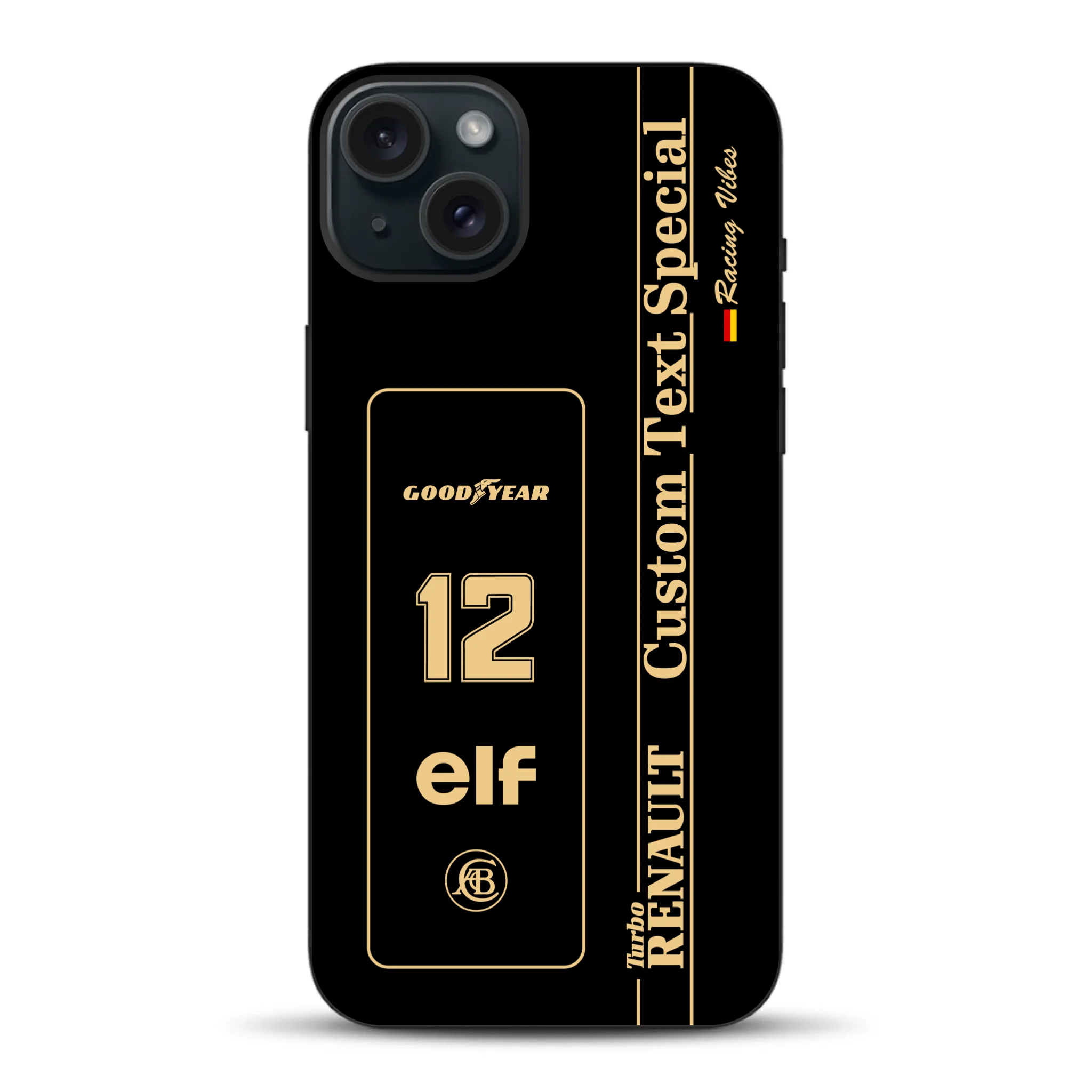 Lotus 97T/98T Senna F1 Livery - Custodia per cellulare personalizzata per iPhone