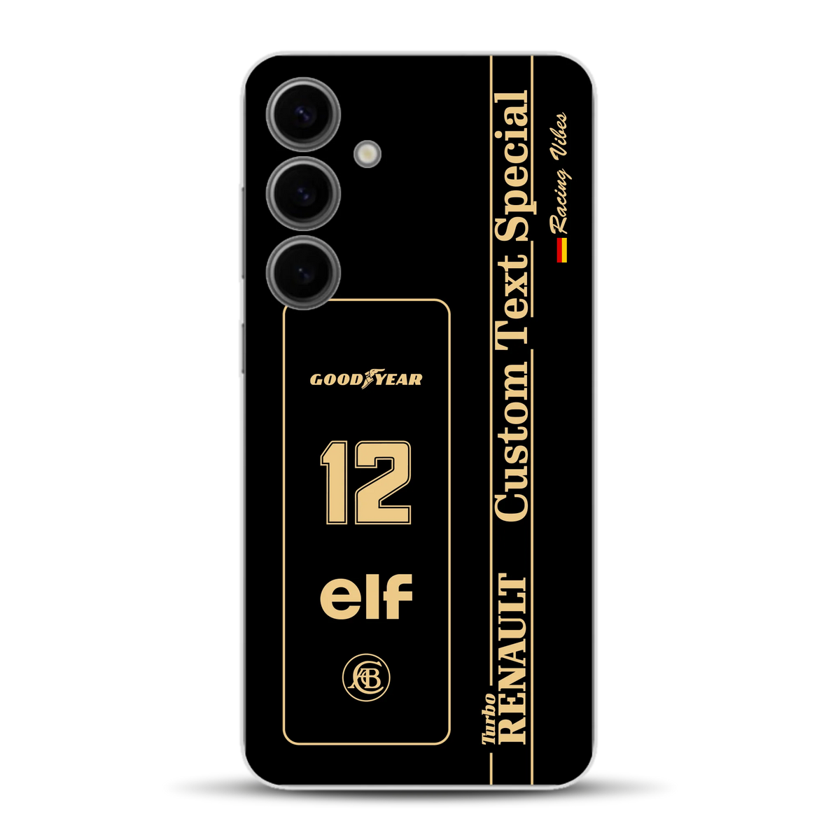 Lotus 97T/98T Senna F1 Livery - Custodia per cellulare personalizzata per Samsung