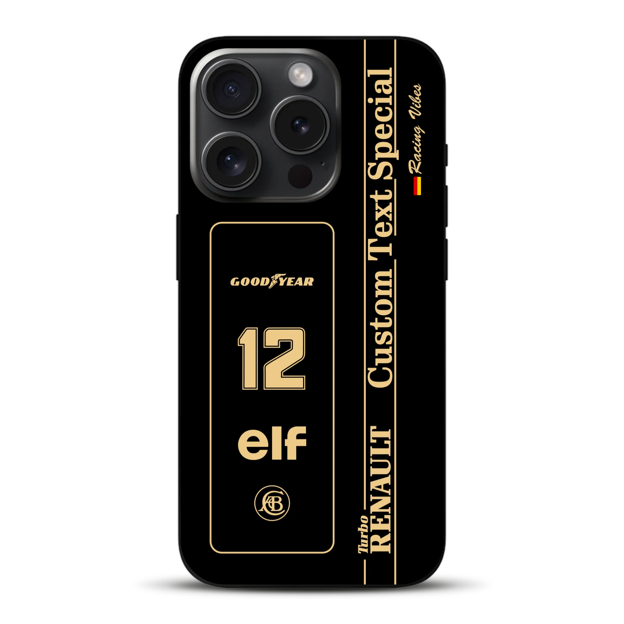 Lotus 97T/98T Senna F1 Livery - Custodia per cellulare personalizzata per iPhone