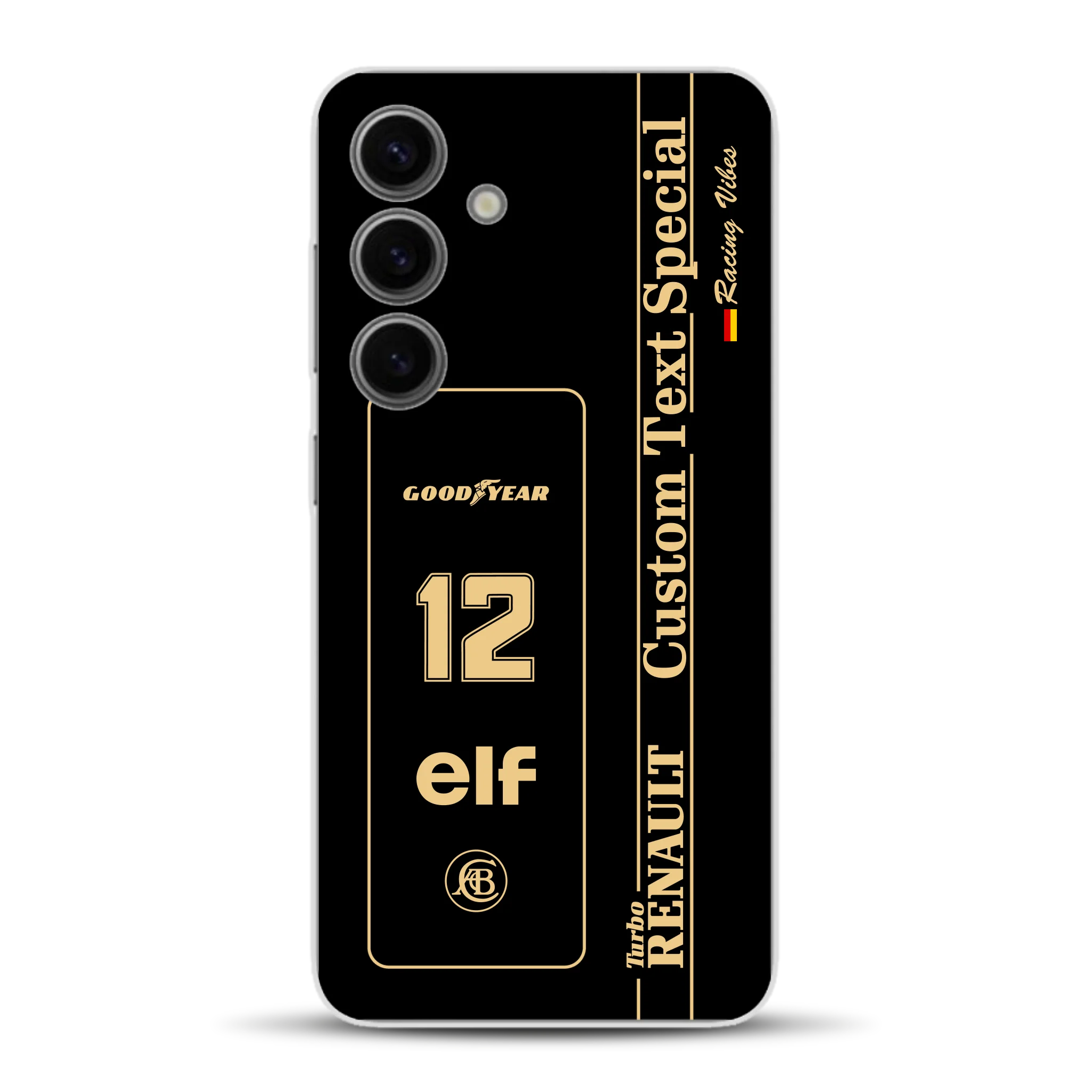 Lotus 97T/98T Senna F1 Livery - Custodia per cellulare personalizzata per Samsung