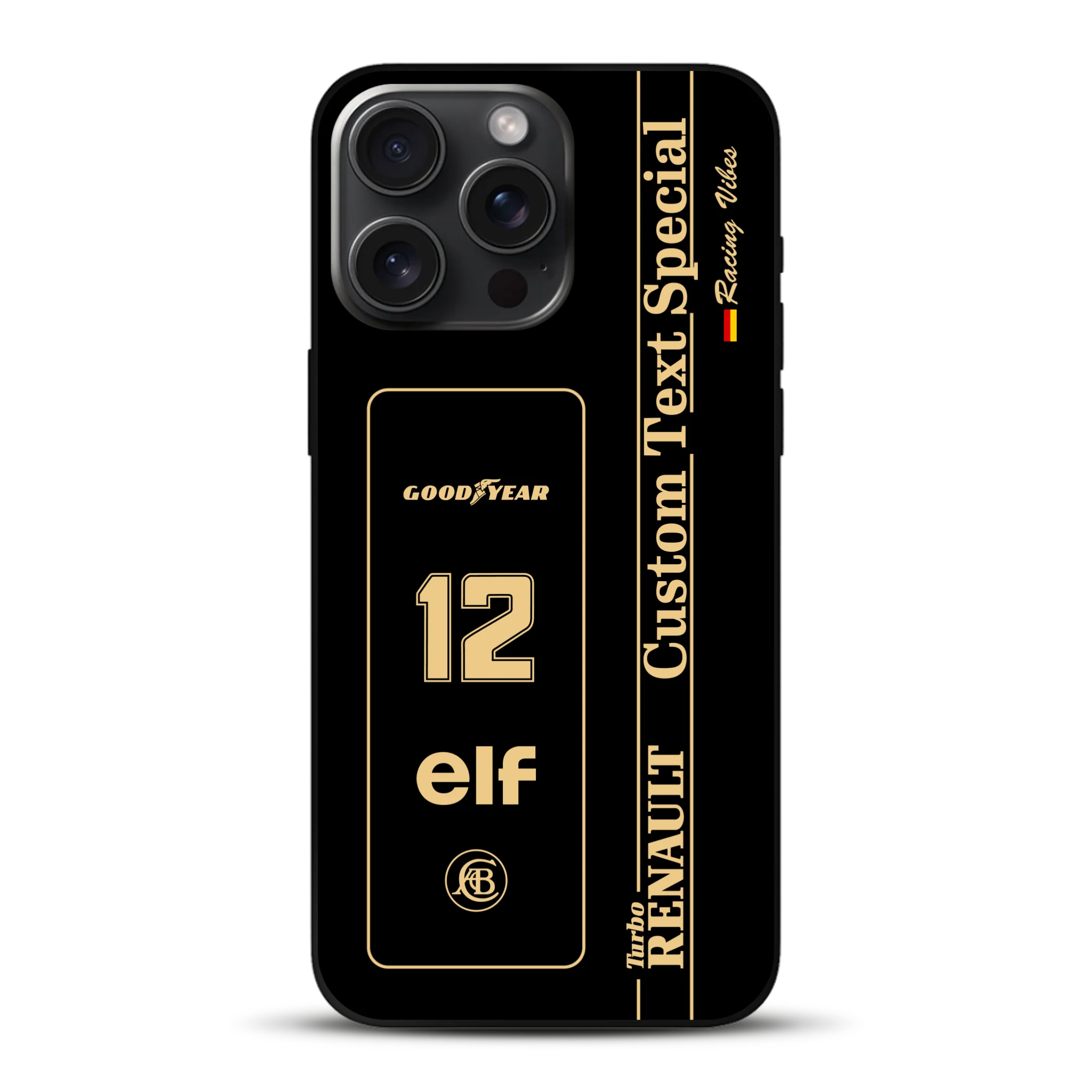 Lotus 97T/98T Senna F1 Livery - Custodia per cellulare personalizzata per iPhone