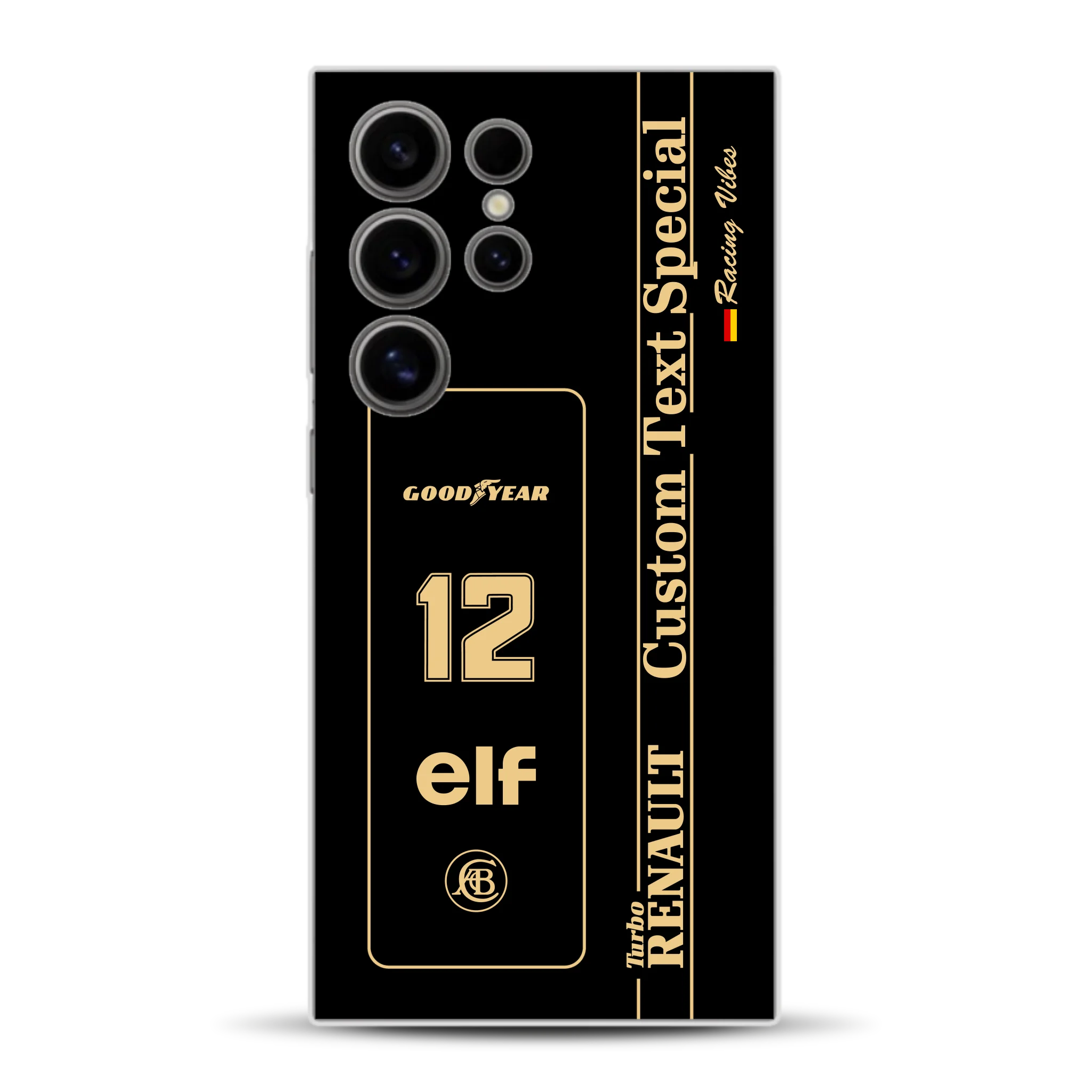 Lotus 97T/98T Senna F1 Livery - Custodia per cellulare personalizzata per Samsung