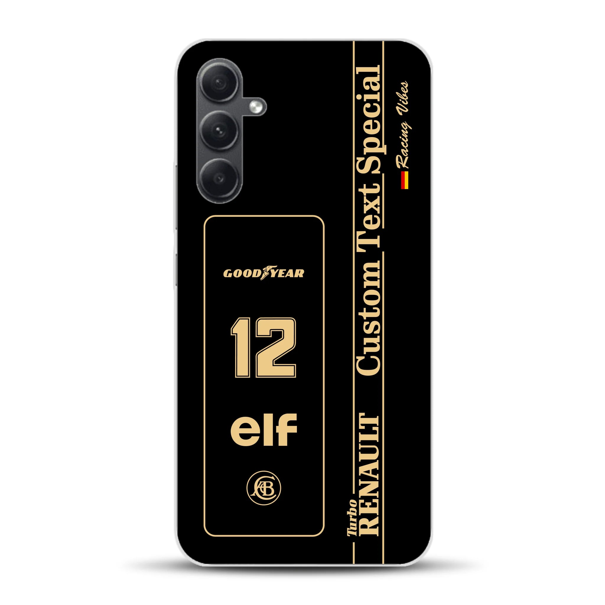 Lotus 97T/98T Senna F1 Livery - Custodia per cellulare personalizzata per Samsung
