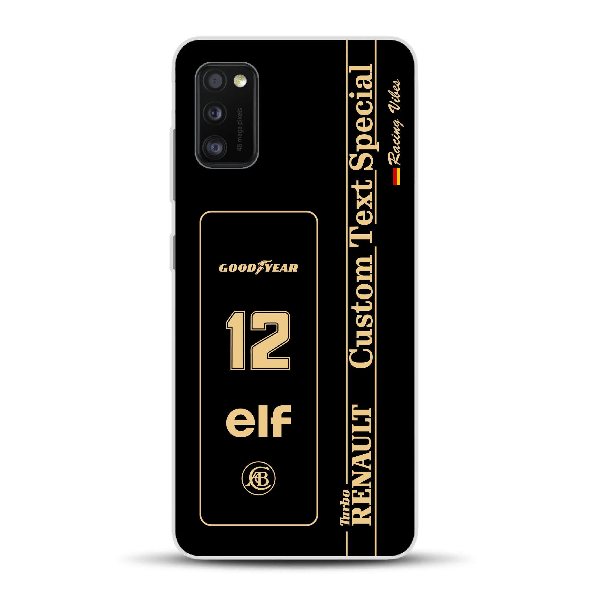 Lotus 97T/98T Senna F1 Livery - Custodia per cellulare personalizzata per Samsung