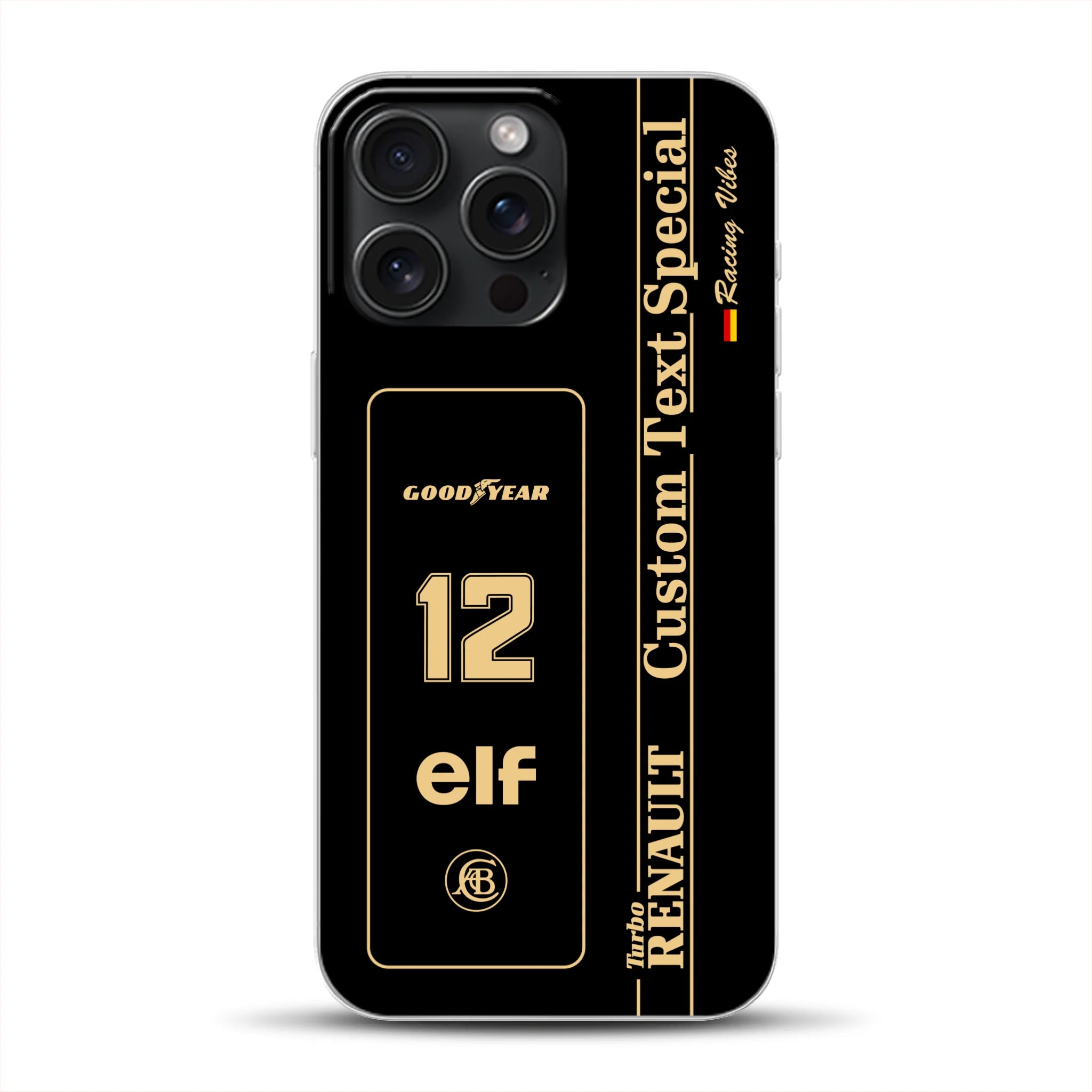 Lotus 97T/98T Senna F1 Livery - Custodia per cellulare personalizzata per iPhone