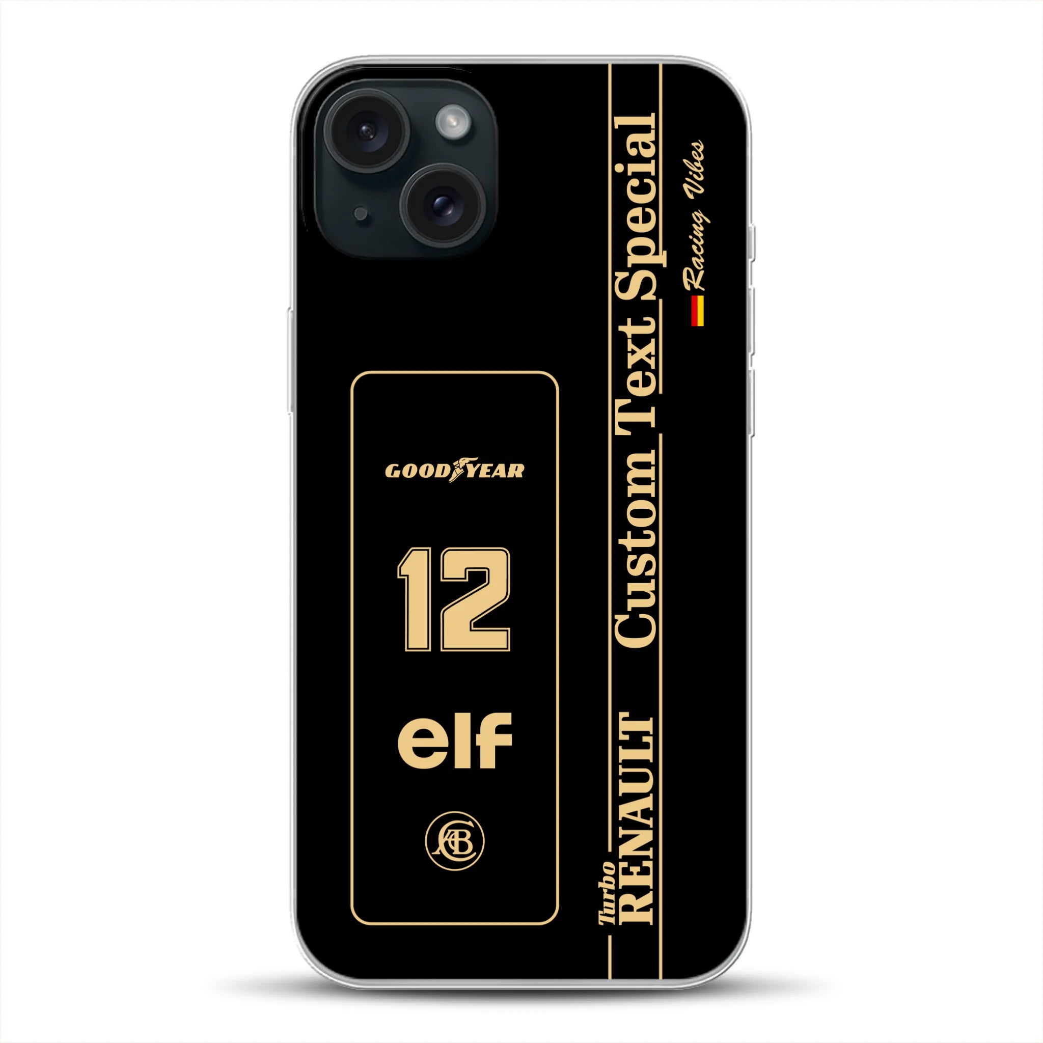 Lotus 97T/98T Senna F1 Livery - Custodia per cellulare personalizzata per iPhone