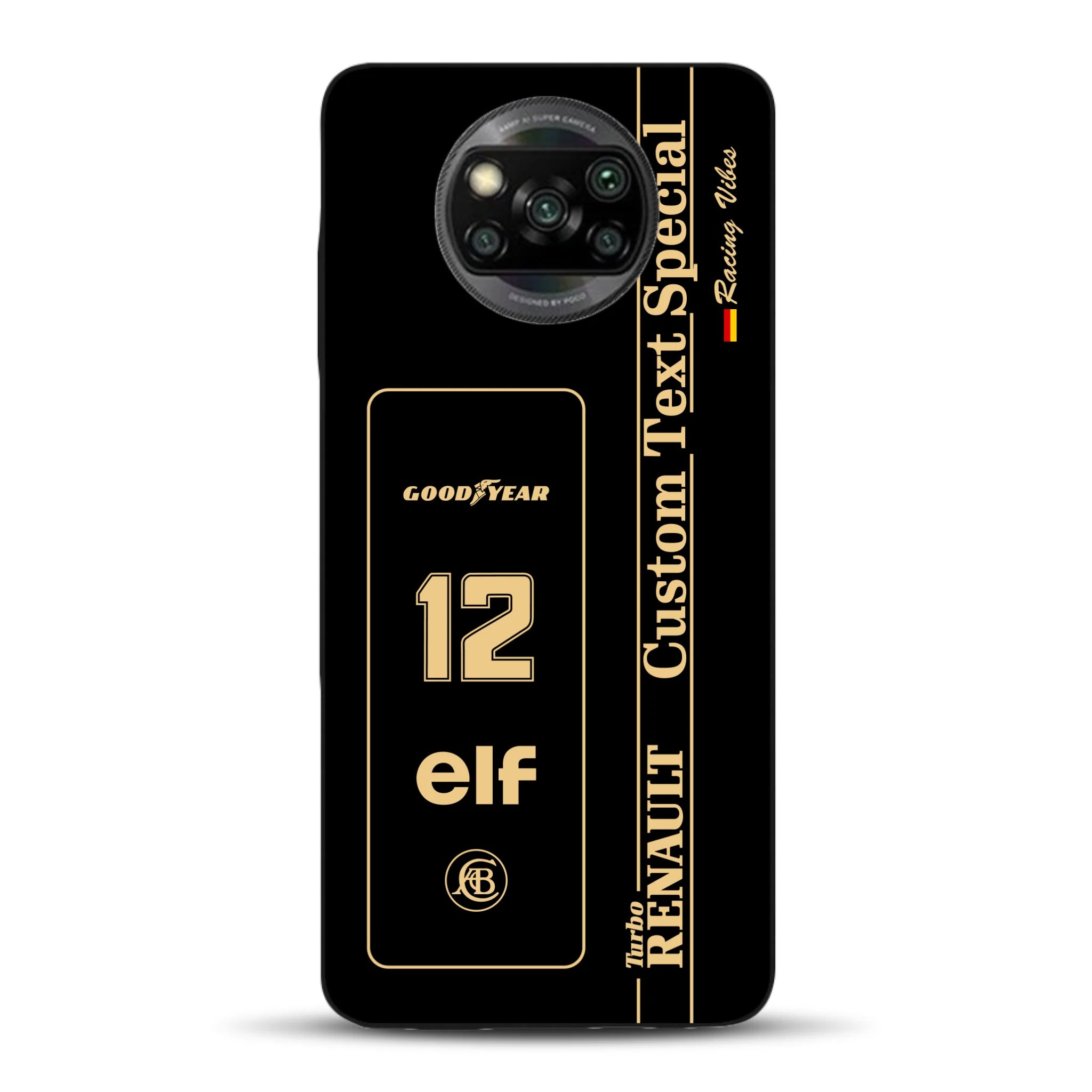 Lotus 97T/98T Senna F1 Livery - Custodia per cellulare personalizzata per Xiaomi