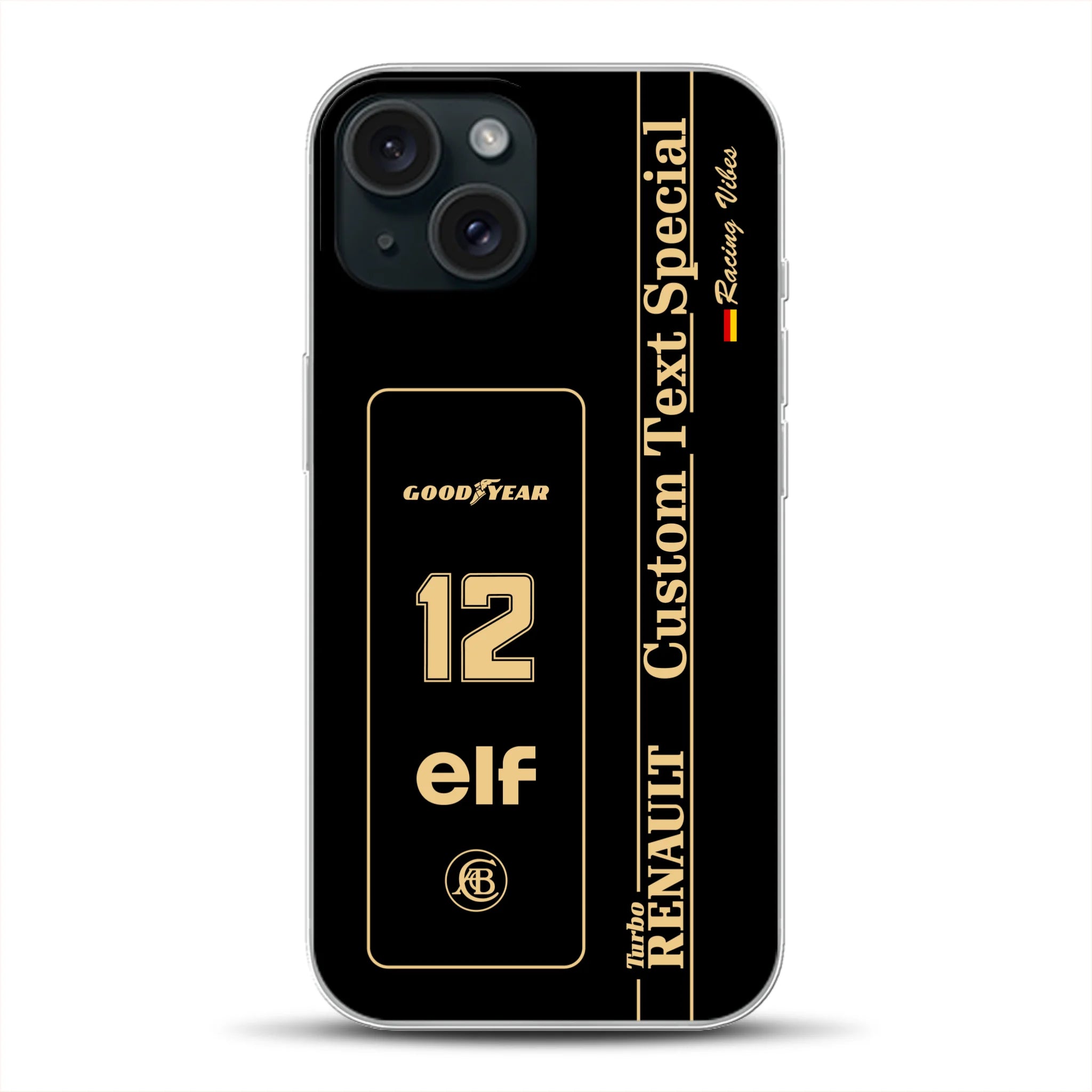 Lotus 97T/98T Senna F1 Livery - Custodia per cellulare personalizzata per iPhone