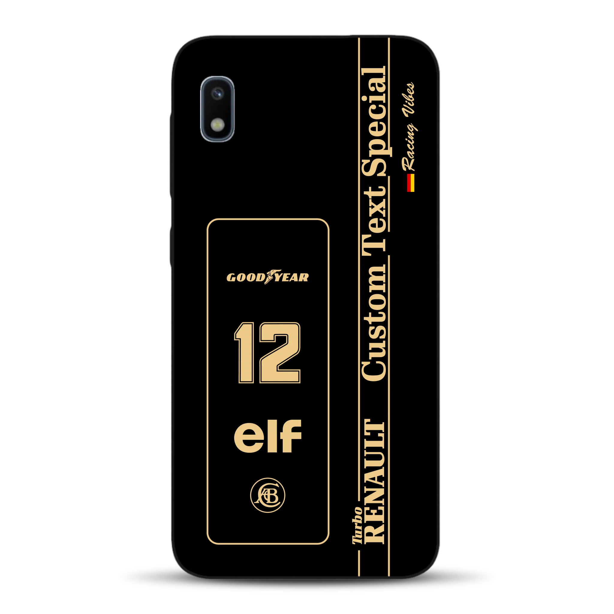 Lotus 97T/98T Senna F1 Livery - Custodia per cellulare personalizzata per Samsung