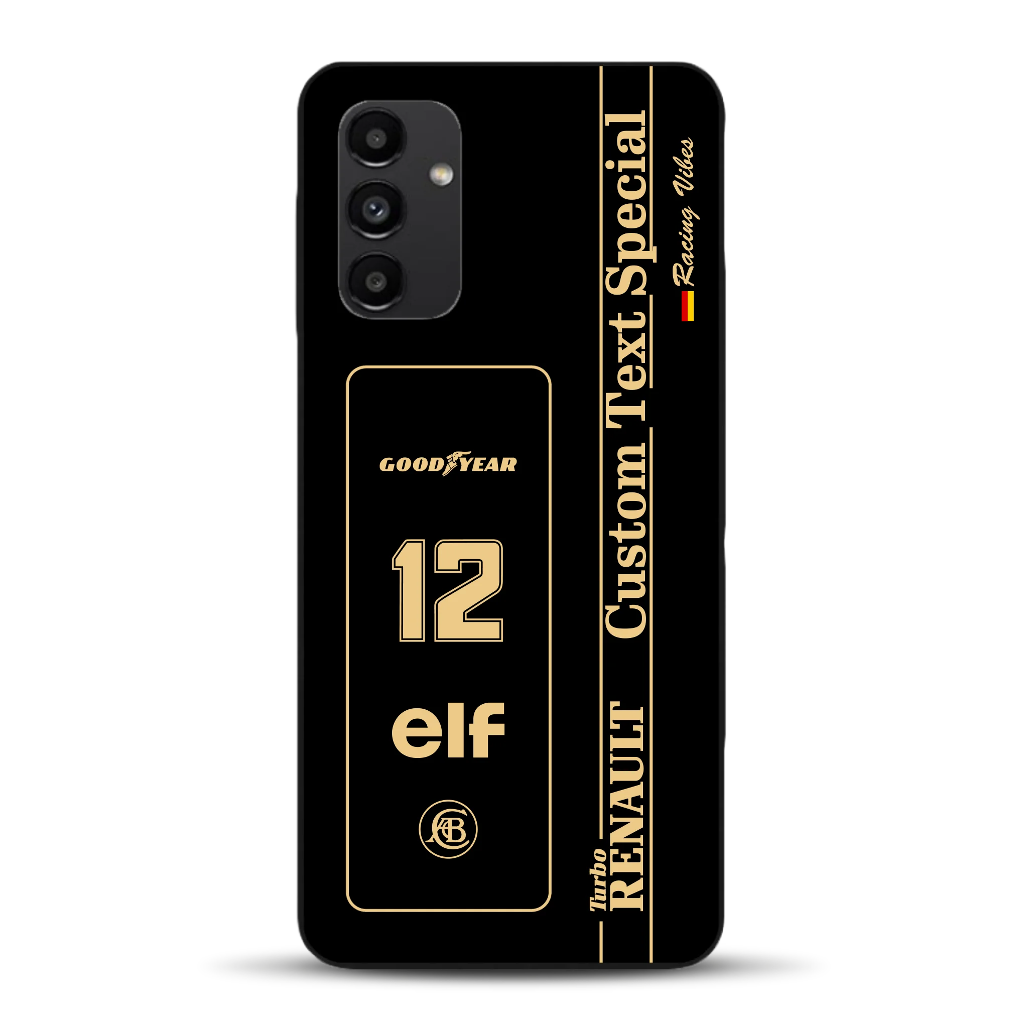 Lotus 97T/98T Senna F1 Livery - Custodia per cellulare personalizzata per Samsung