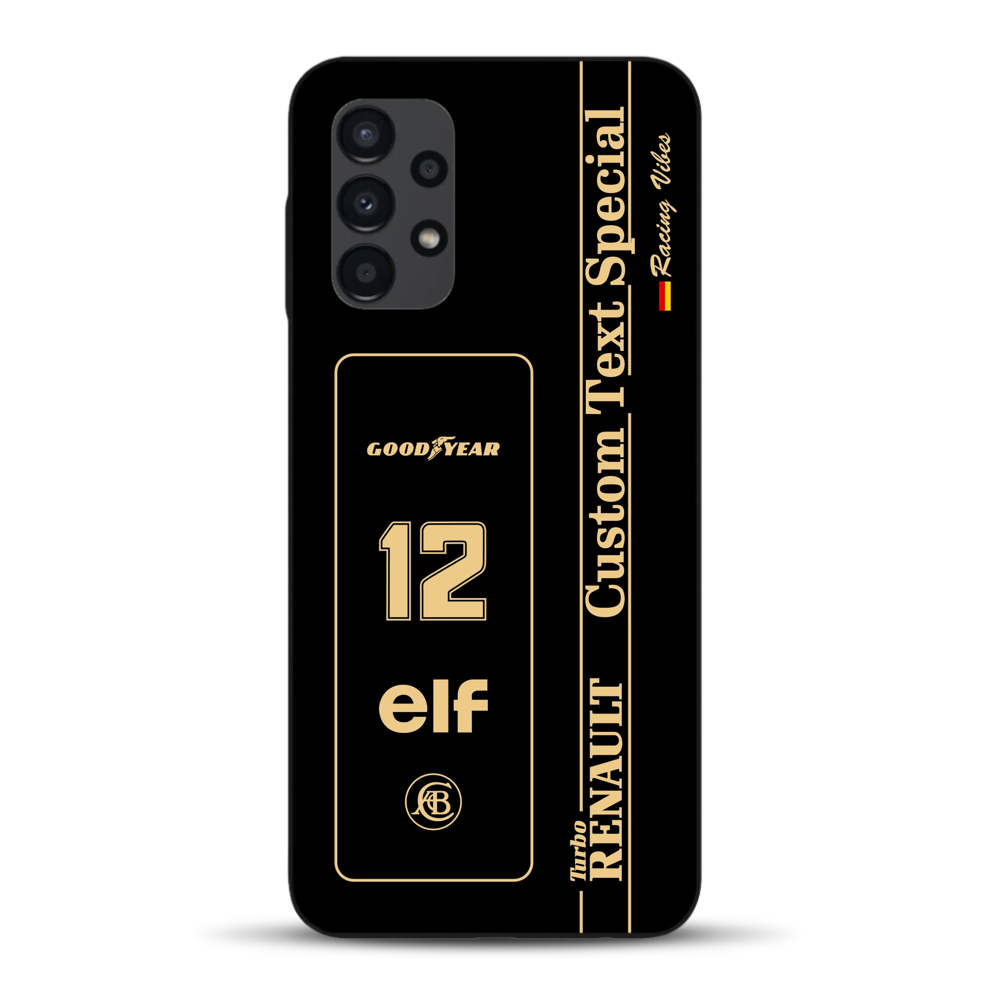 Lotus 97T/98T Senna F1 Livery - Custodia per cellulare personalizzata per Samsung