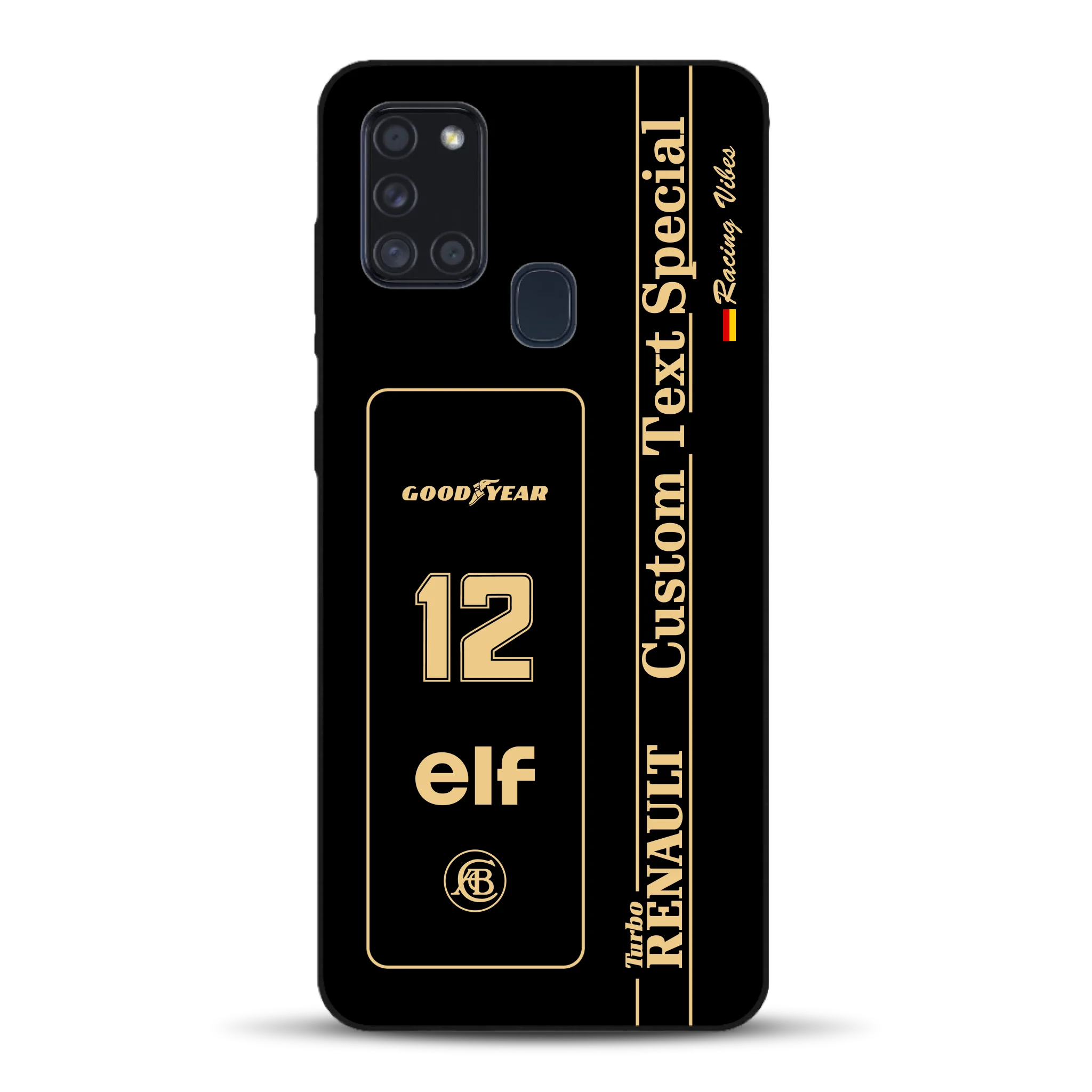 Lotus 97T/98T Senna F1 Livery - Custodia per cellulare personalizzata per Samsung