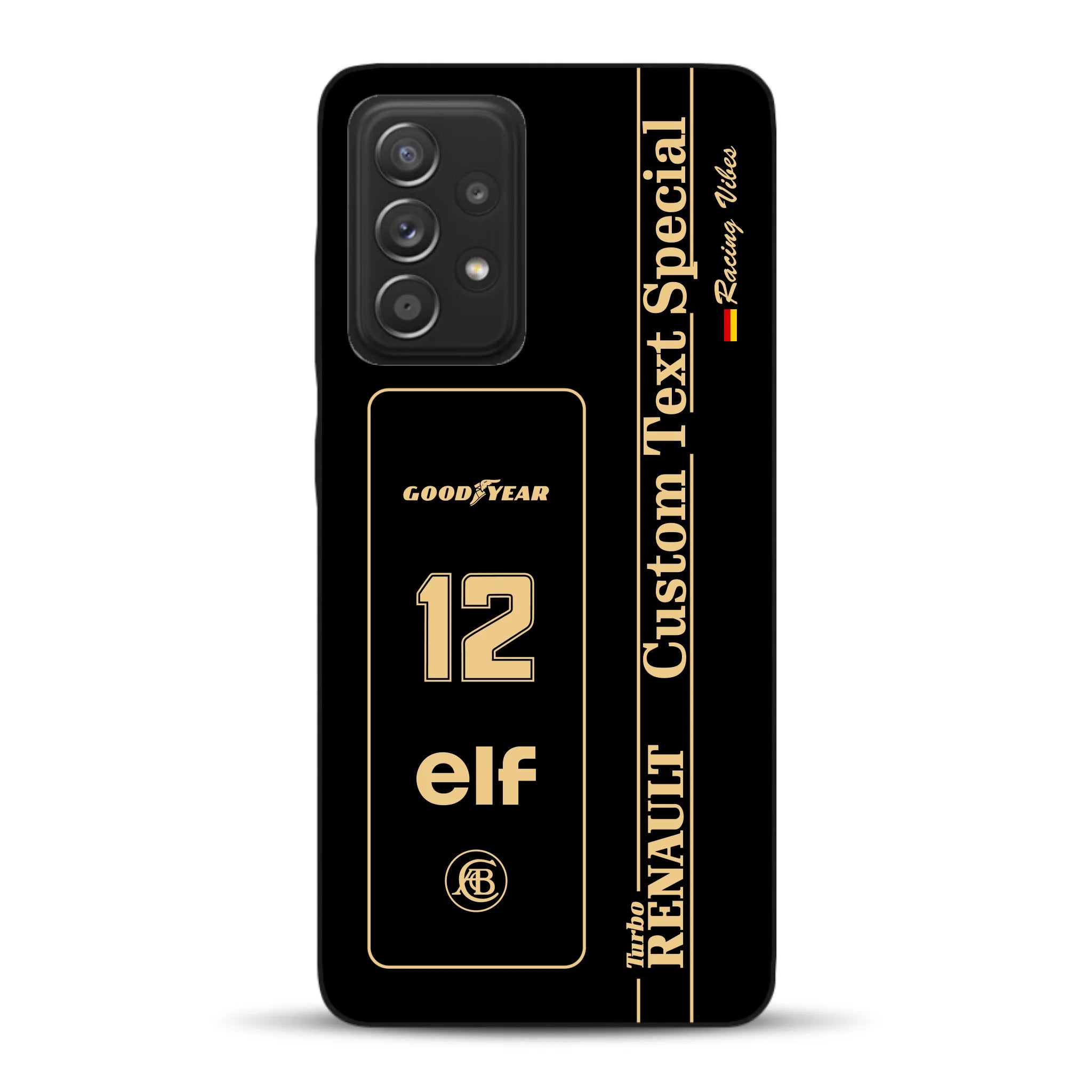 Lotus 97T/98T Senna F1 Livery - Custodia per cellulare personalizzata per Samsung