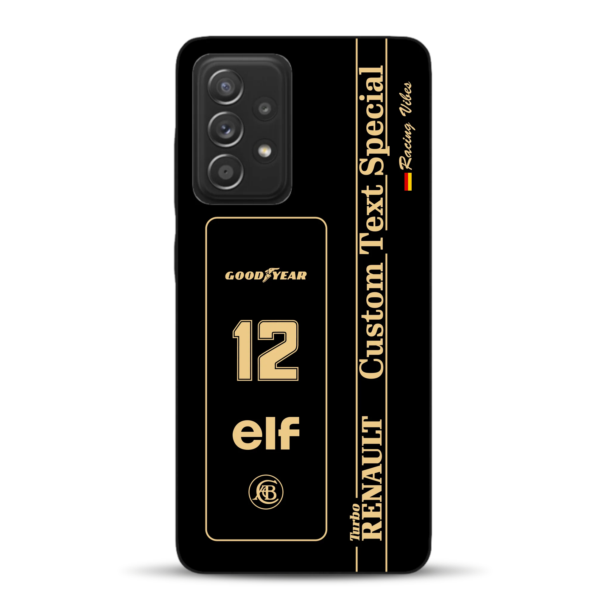 Lotus 97T/98T Senna F1 Livery - Custodia per cellulare personalizzata per Samsung