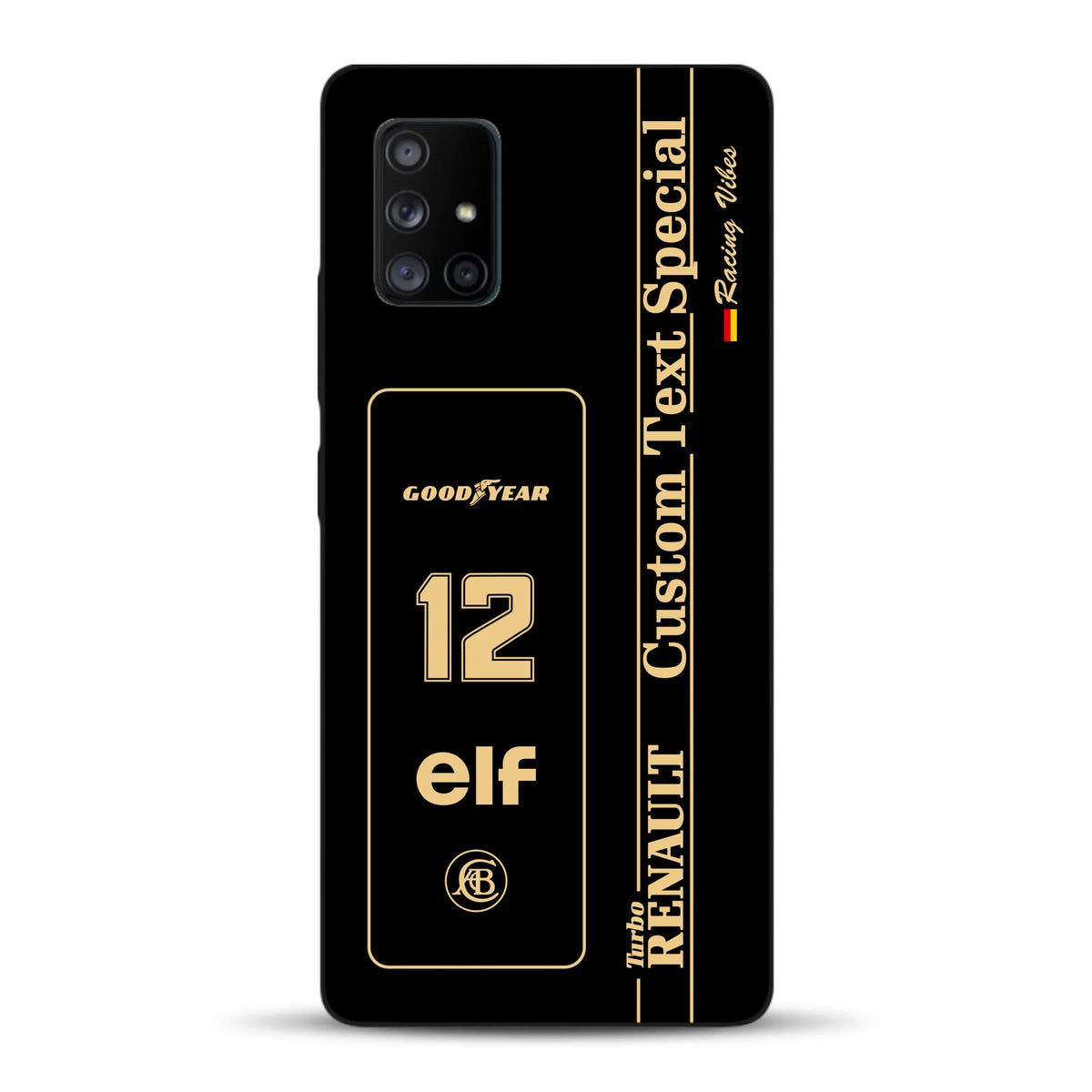 Lotus 97T/98T Senna F1 Livery - Custodia per cellulare personalizzata per Samsung