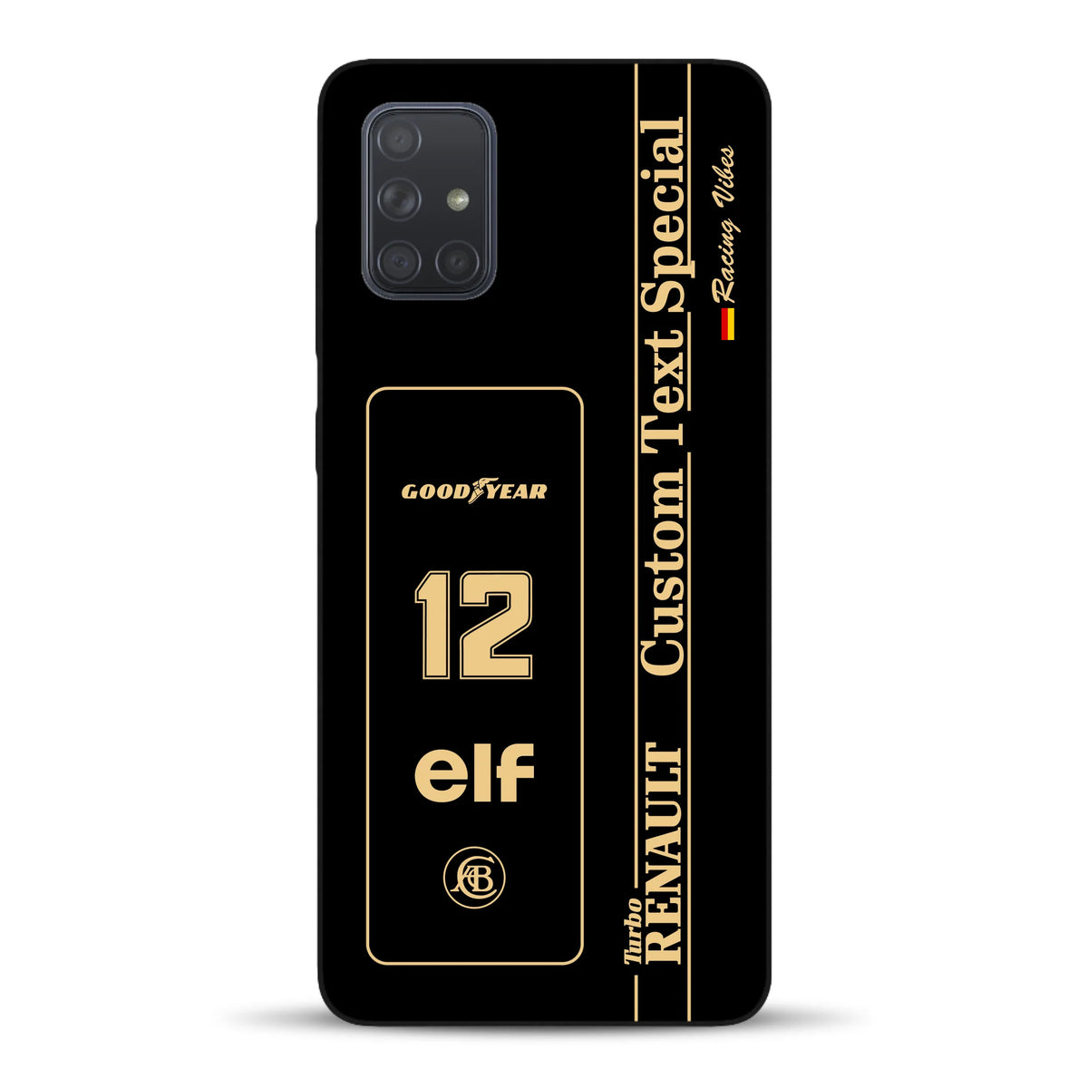 Lotus 97T/98T Senna F1 Livery - Custodia per cellulare personalizzata per Samsung