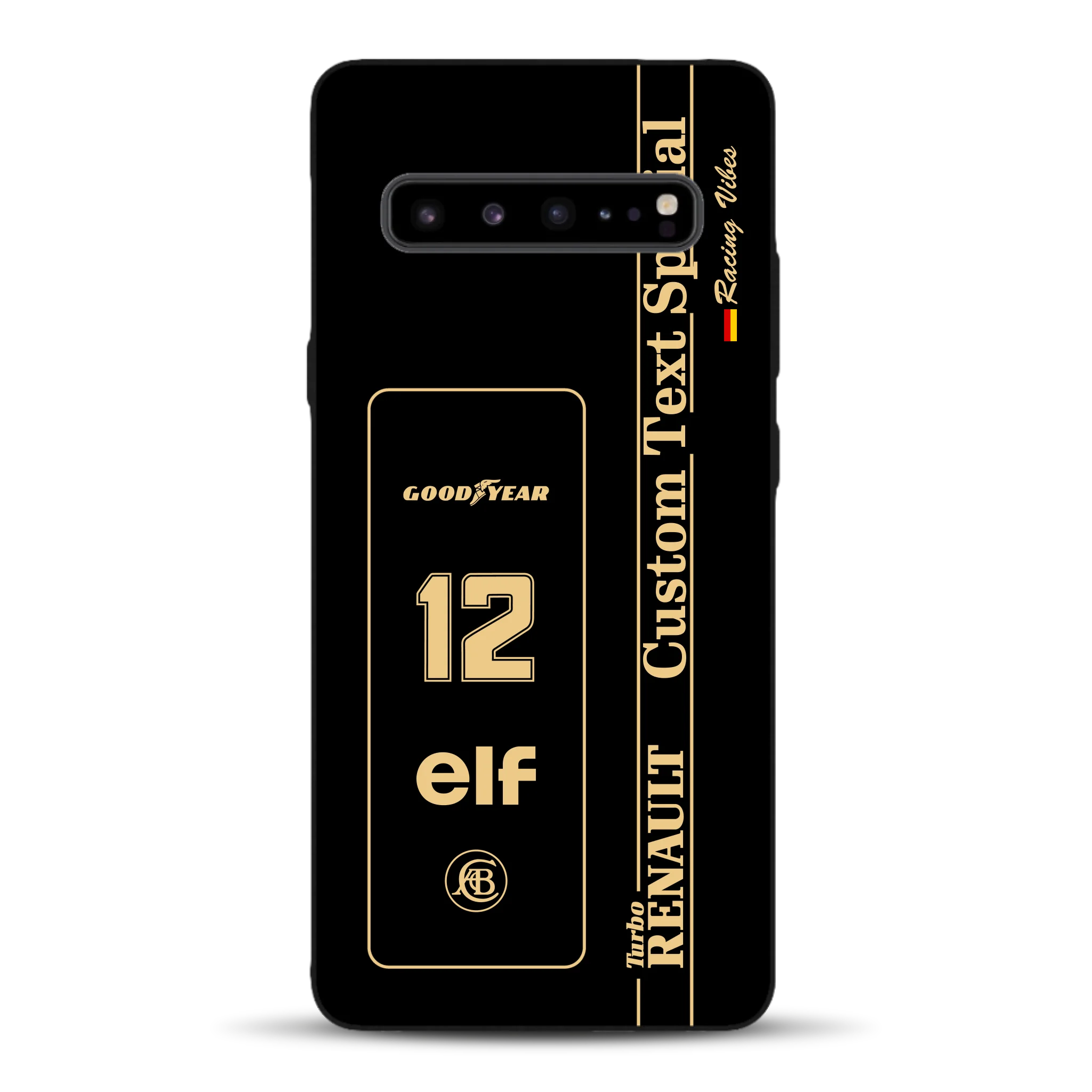 Lotus 97T/98T Senna F1 Livery - Custodia per cellulare personalizzata per Samsung