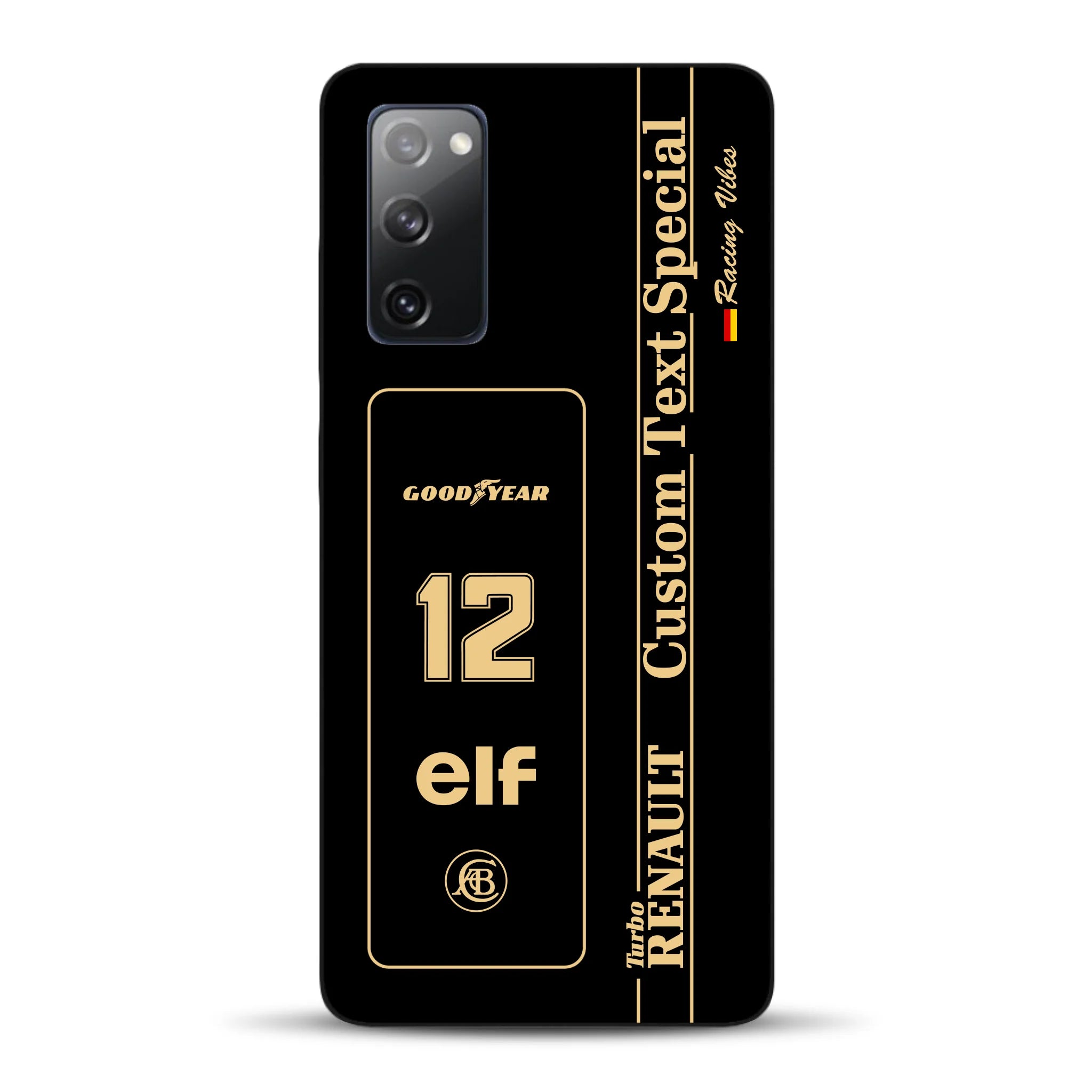 Lotus 97T/98T Senna F1 Livery - Custodia per cellulare personalizzata per Samsung