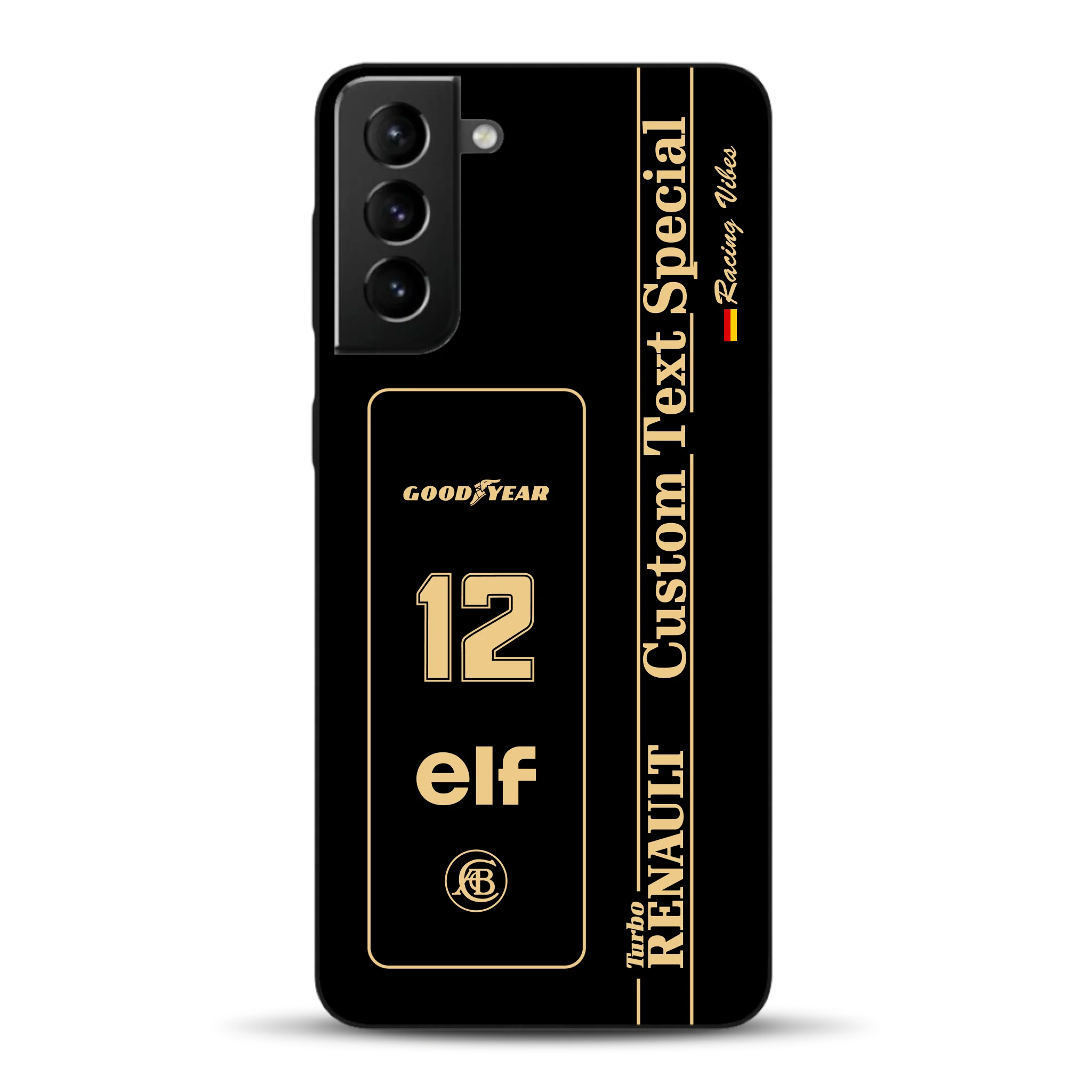 Lotus 97T/98T Senna F1 Livery - Custodia per cellulare personalizzata per Samsung