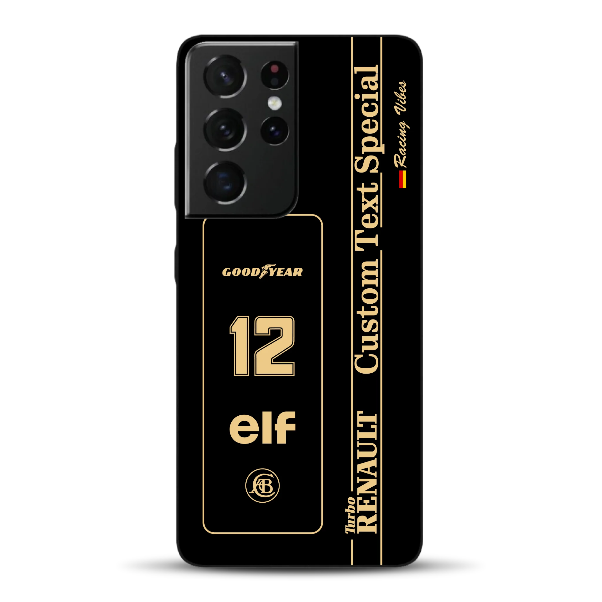 Lotus 97T/98T Senna F1 Livery - Custodia per cellulare personalizzata per Samsung