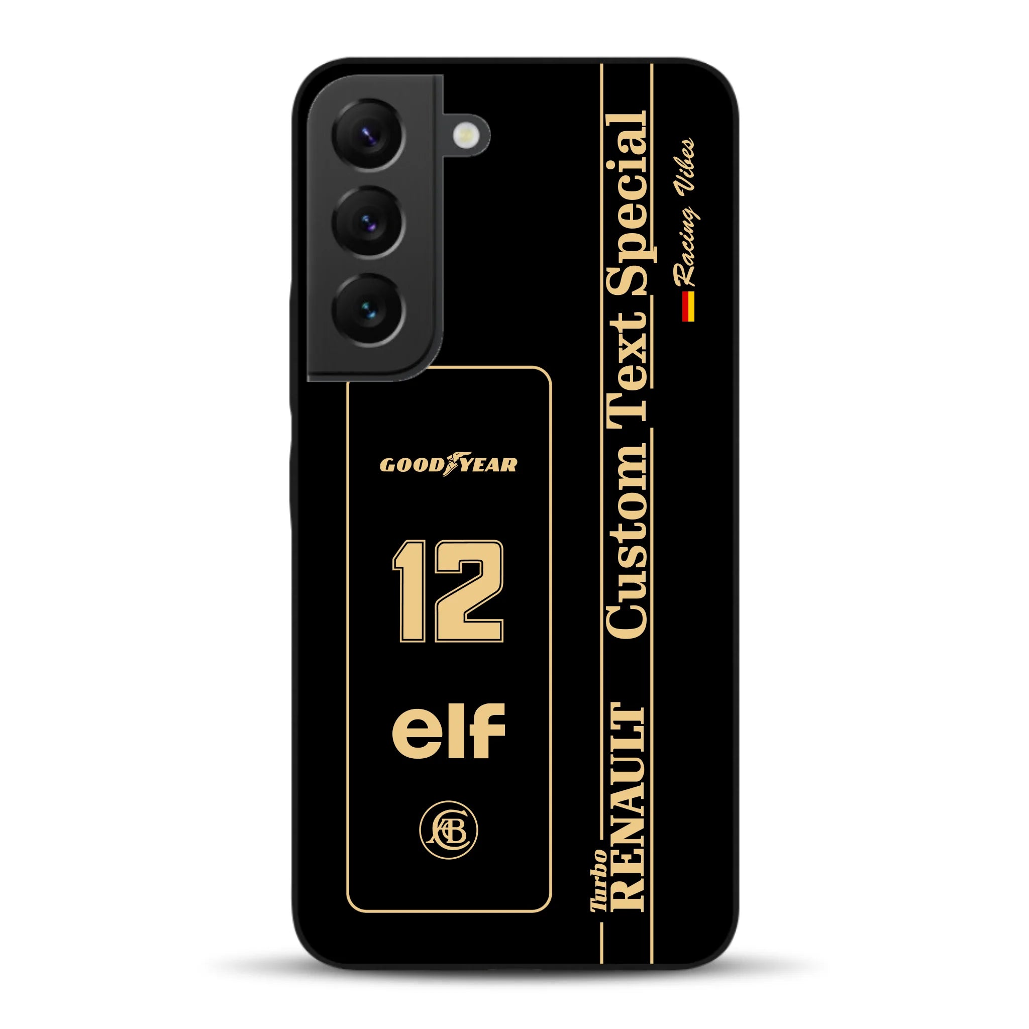 Lotus 97T/98T Senna F1 Livery - Custodia per cellulare personalizzata per Samsung