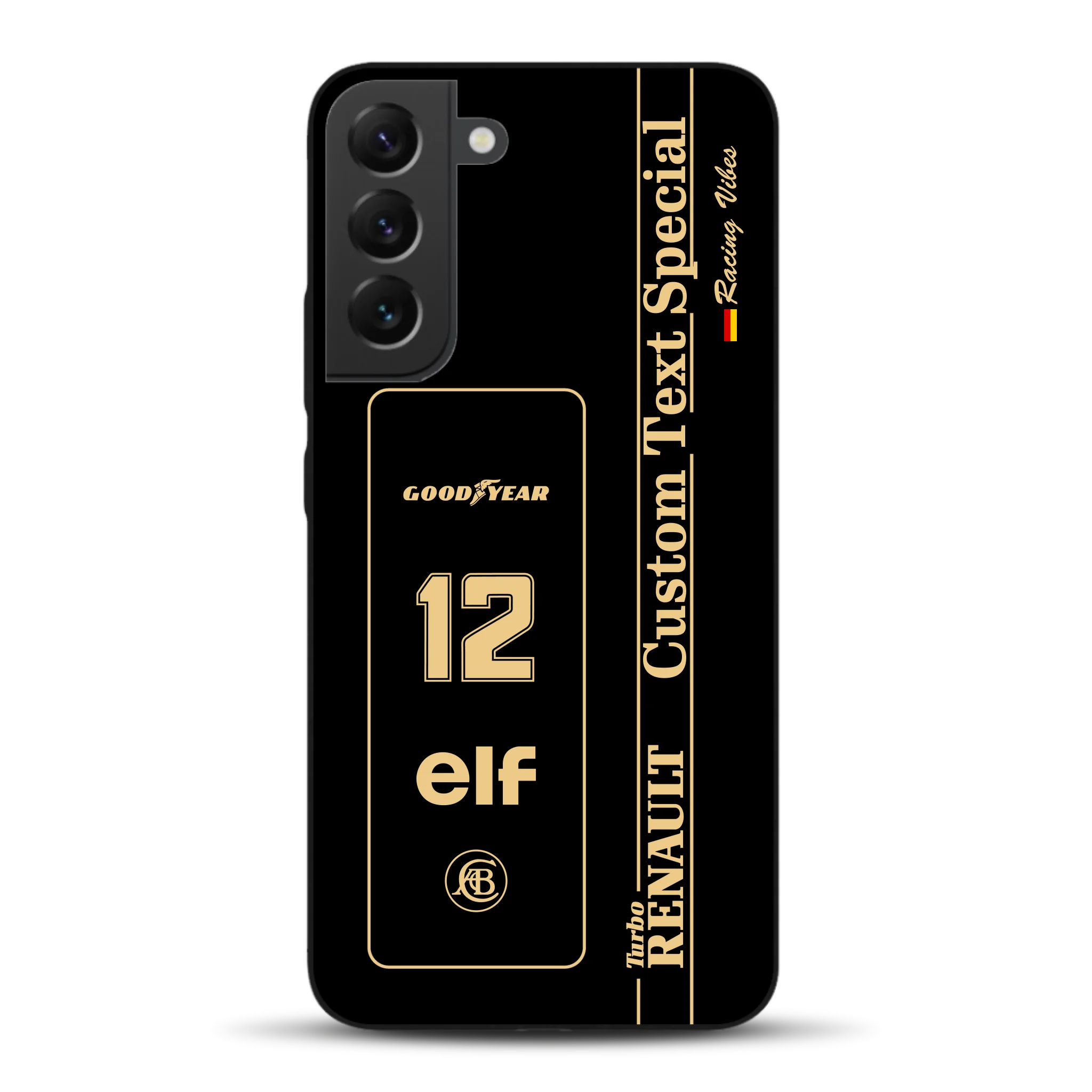 Lotus 97T/98T Senna F1 Livery - Custodia per cellulare personalizzata per Samsung