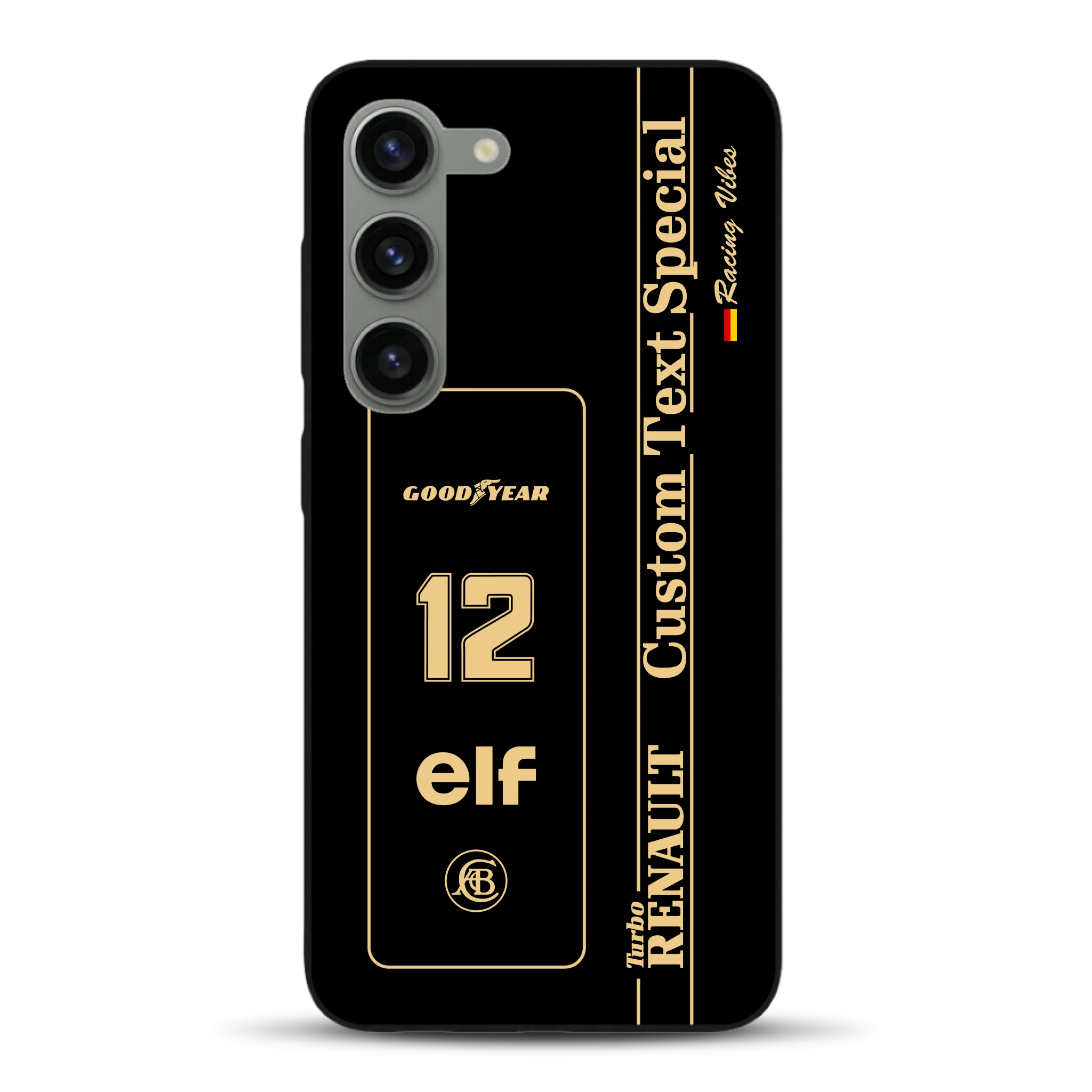 Lotus 97T/98T Senna F1 Livery - Custodia per cellulare personalizzata per Samsung