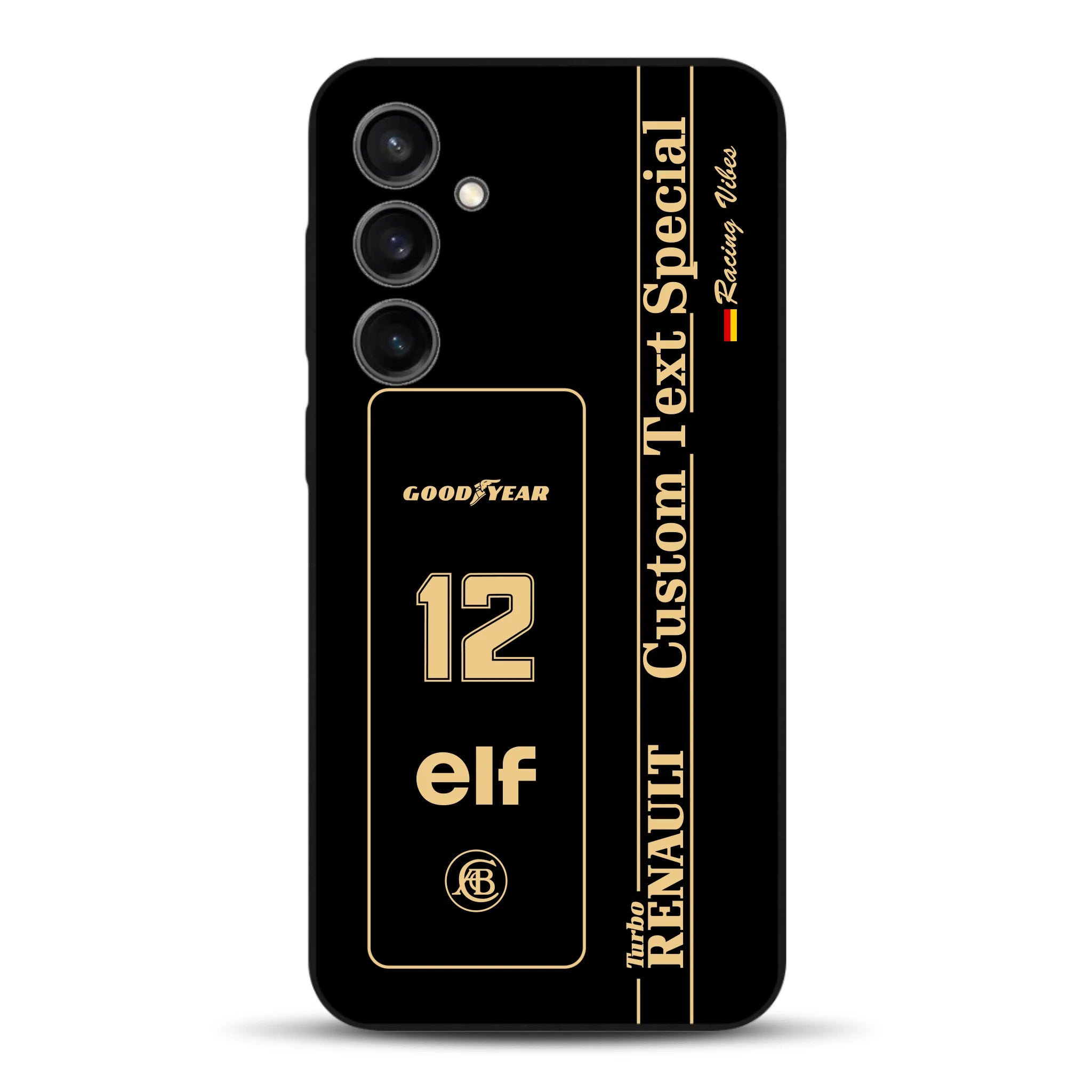 Lotus 97T/98T Senna F1 Livery - Custodia per cellulare personalizzata per Samsung
