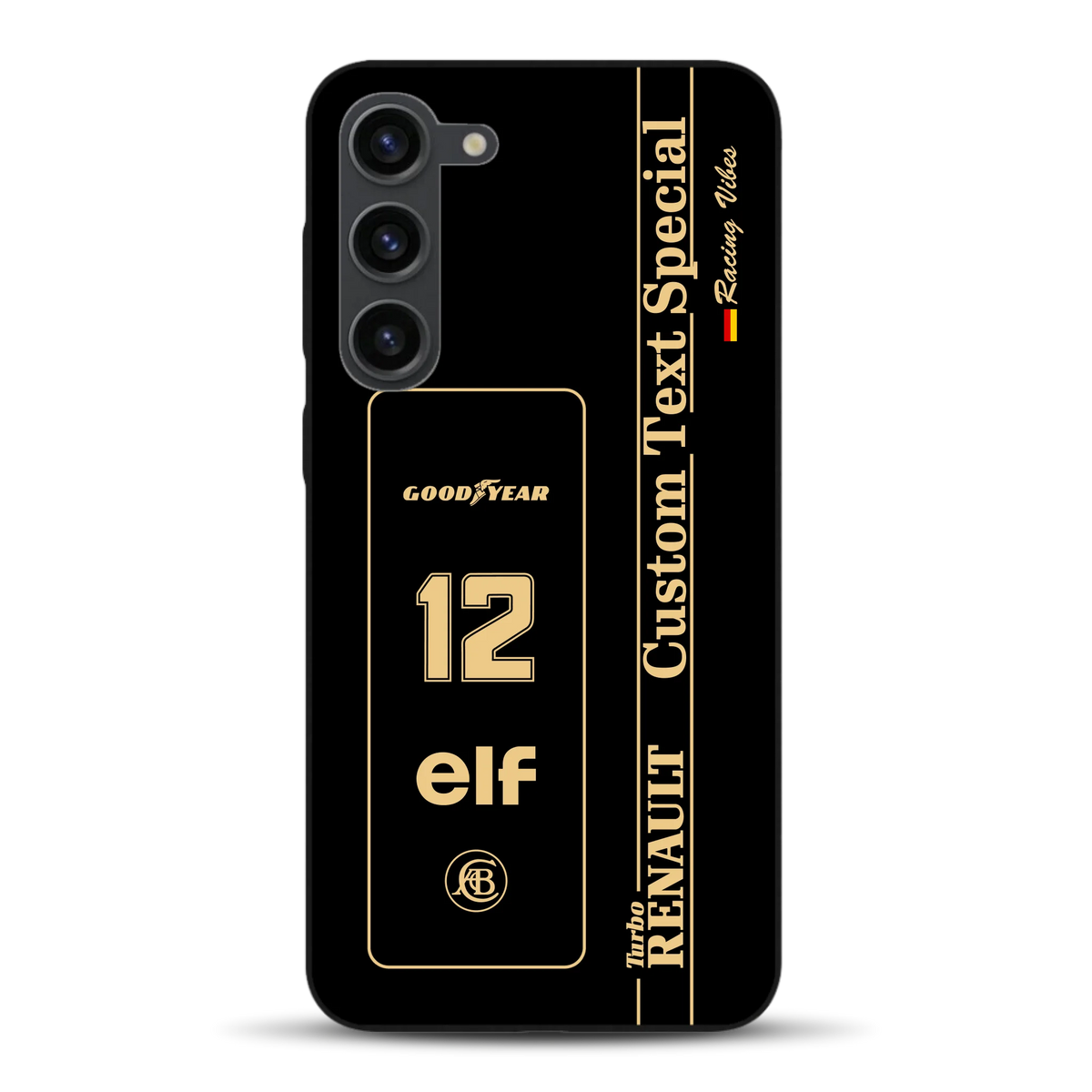 Lotus 97T/98T Senna F1 Livery - Custodia per cellulare personalizzata per Samsung